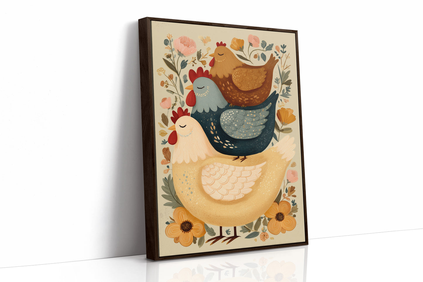 Roosters Tell Folk Art Tales