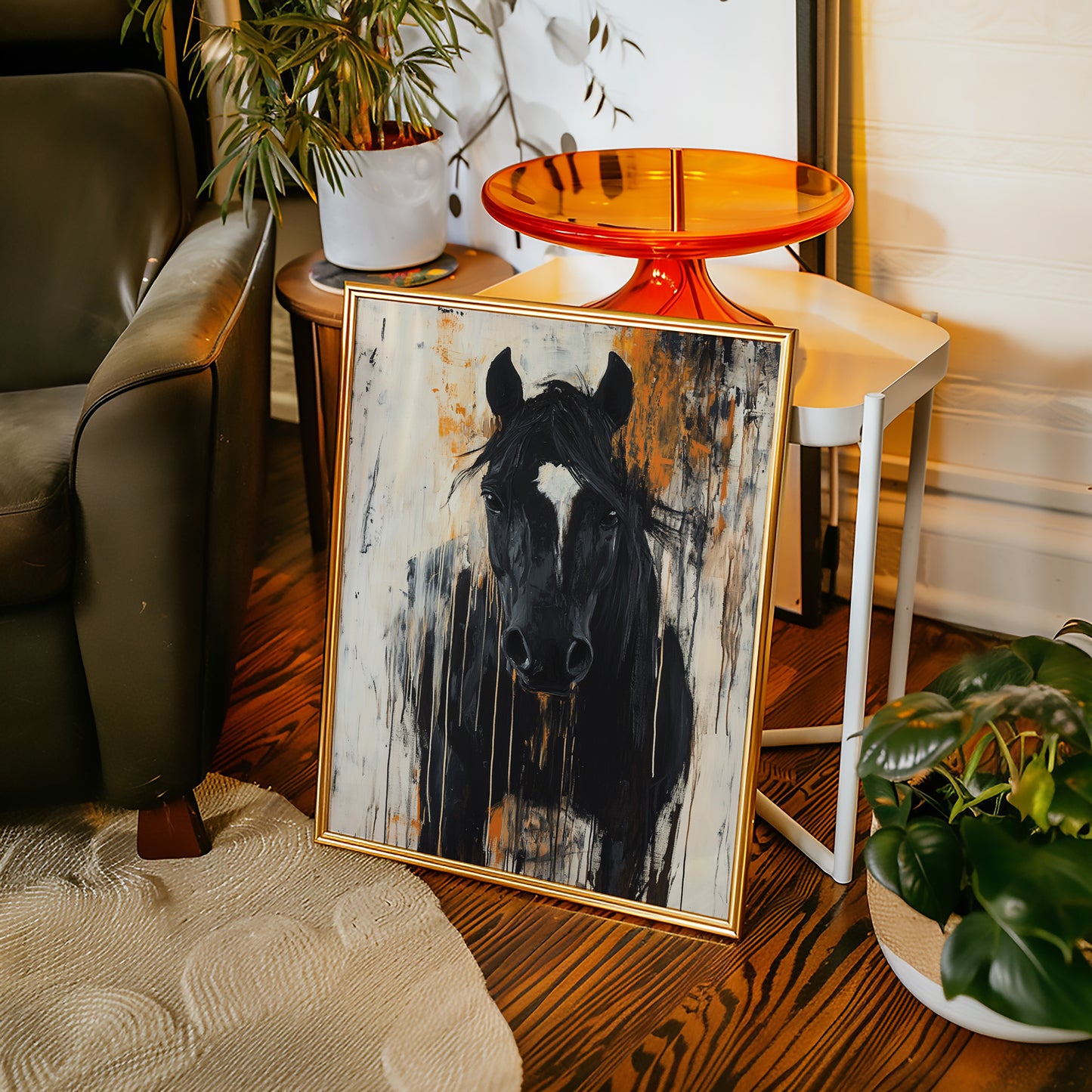 Burnt Sienna Blaze Stallion