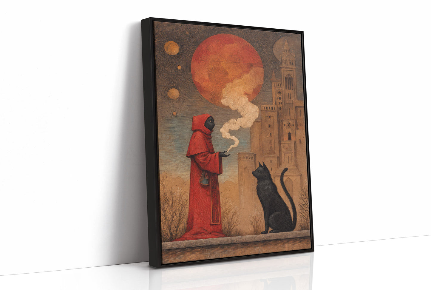 Crimson Monk And Midnight Familiar