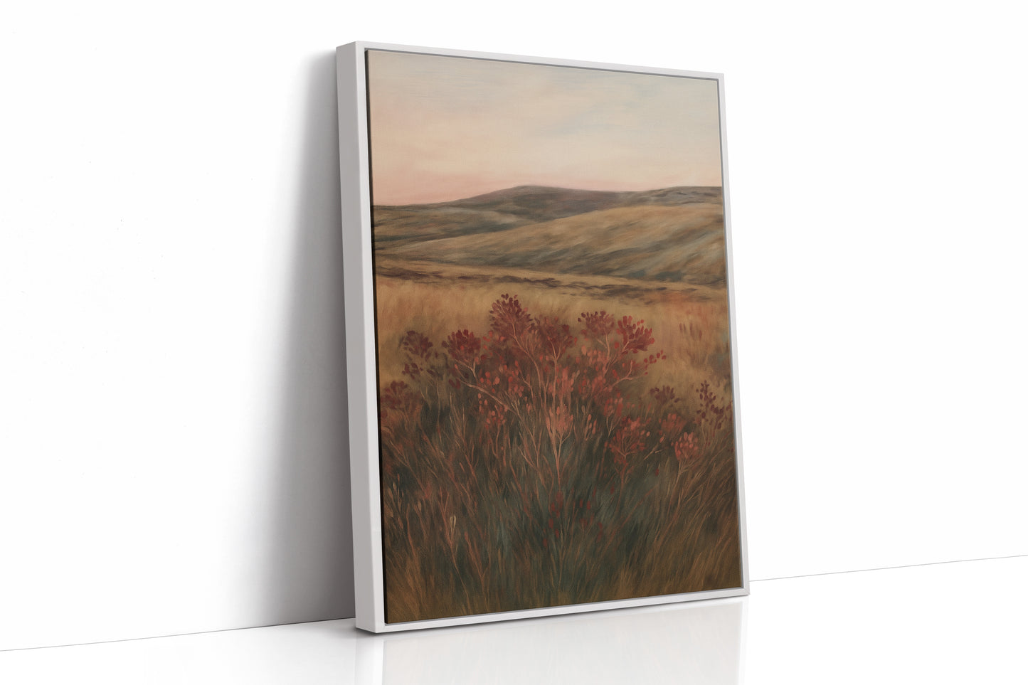 Crimson Sage at Golden Hour