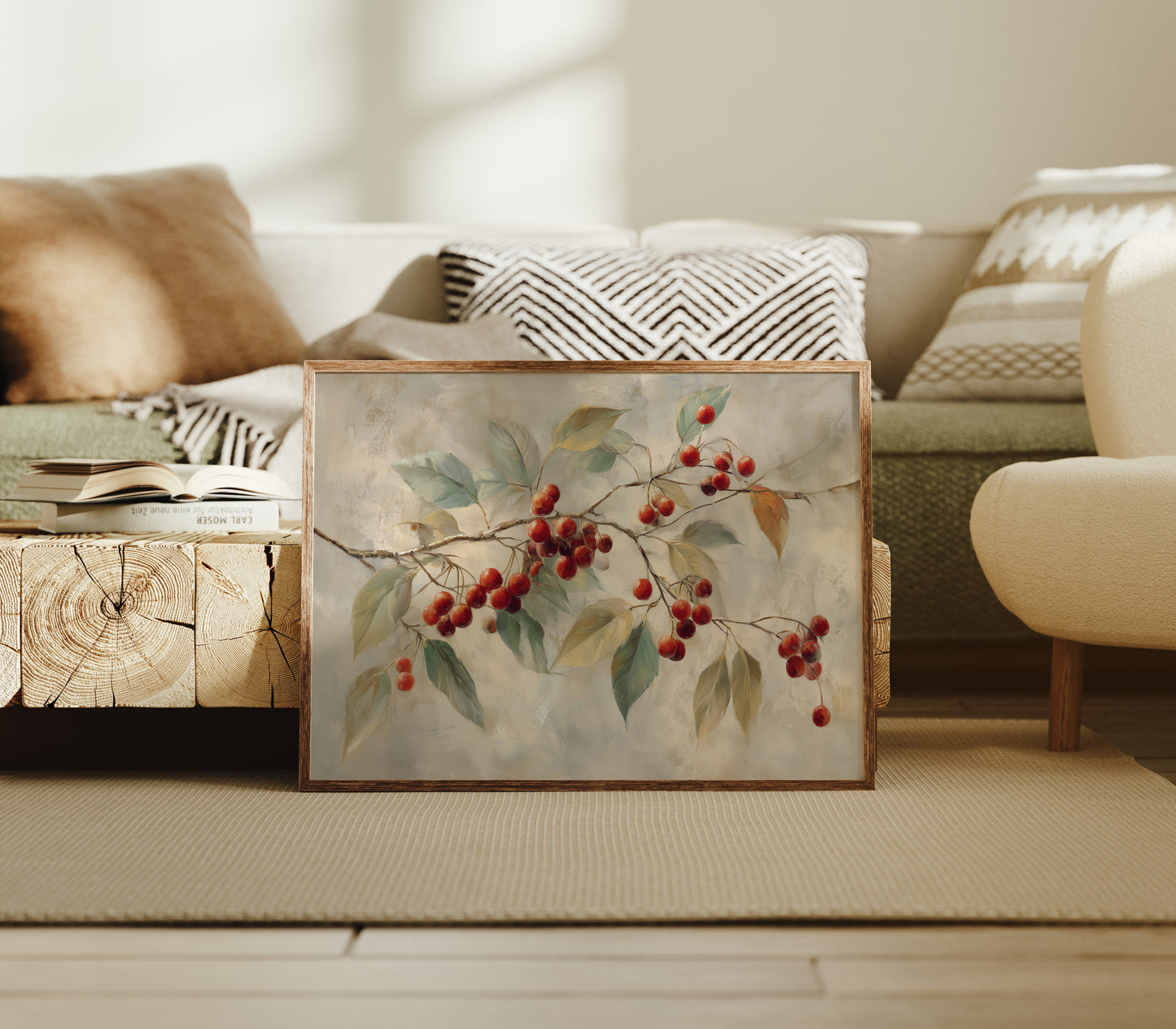 Winter Berries Paint December's Song