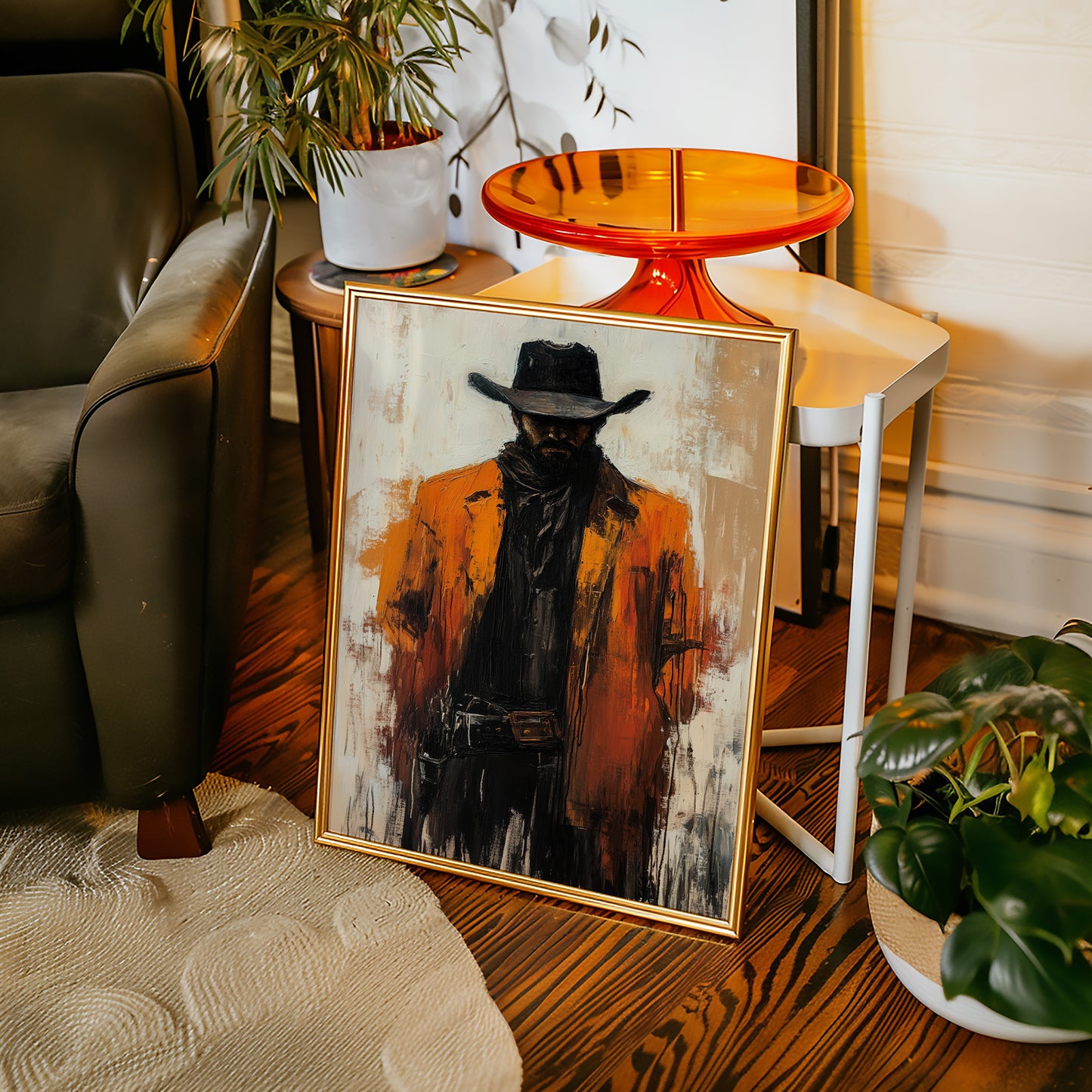 The Drifter in Ember Coat