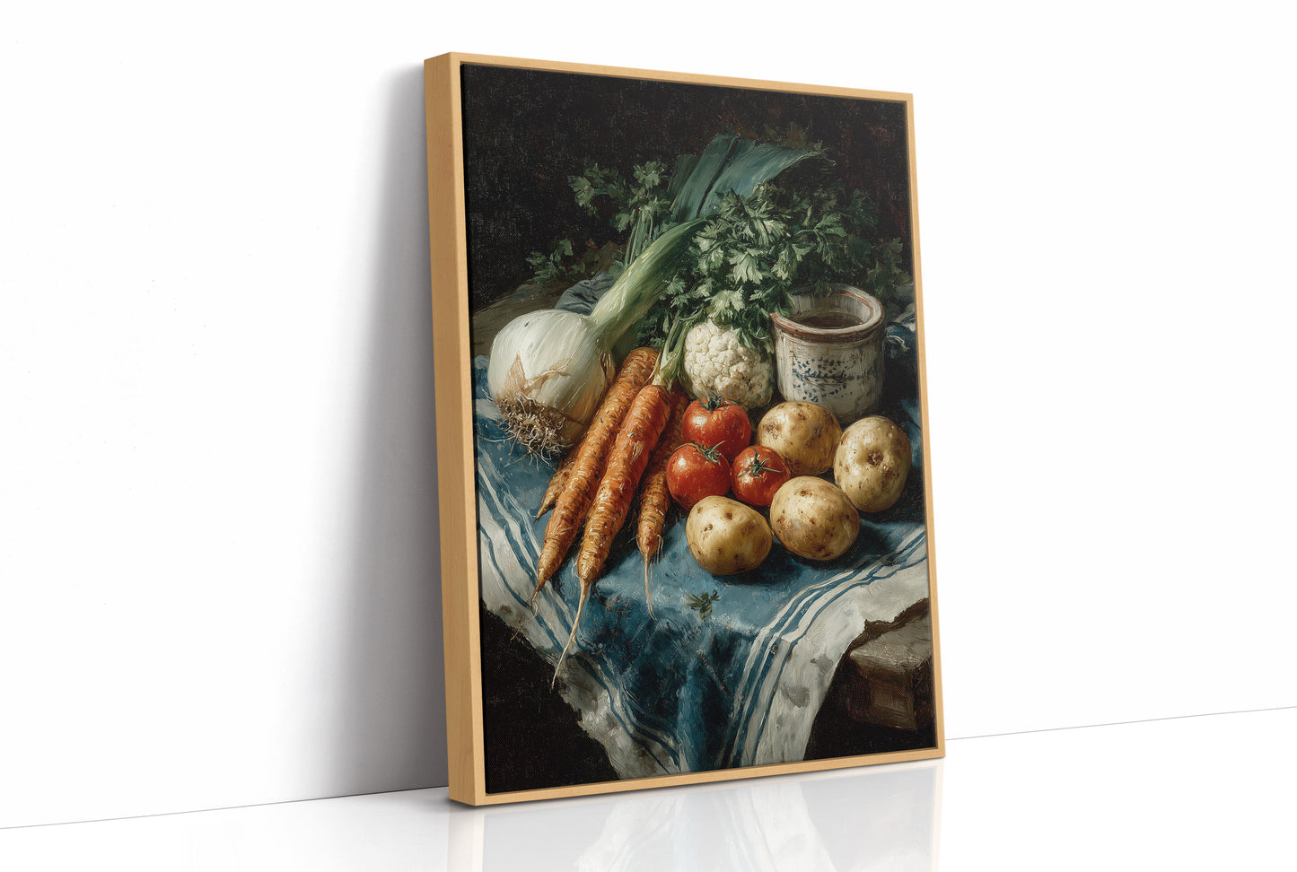Harvest on Linen Cloth