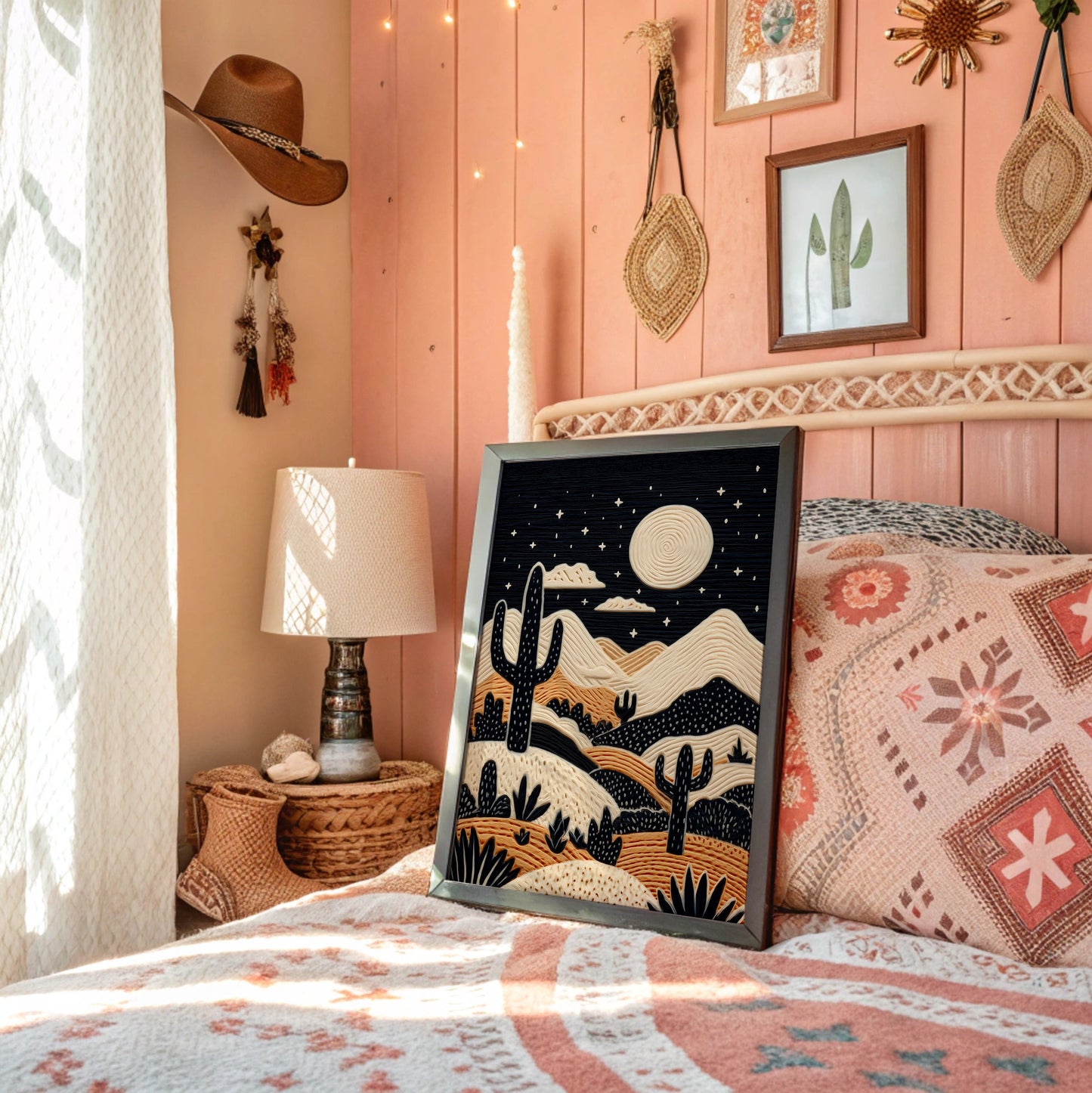 Desert Moonlight Paints Ancient Stories