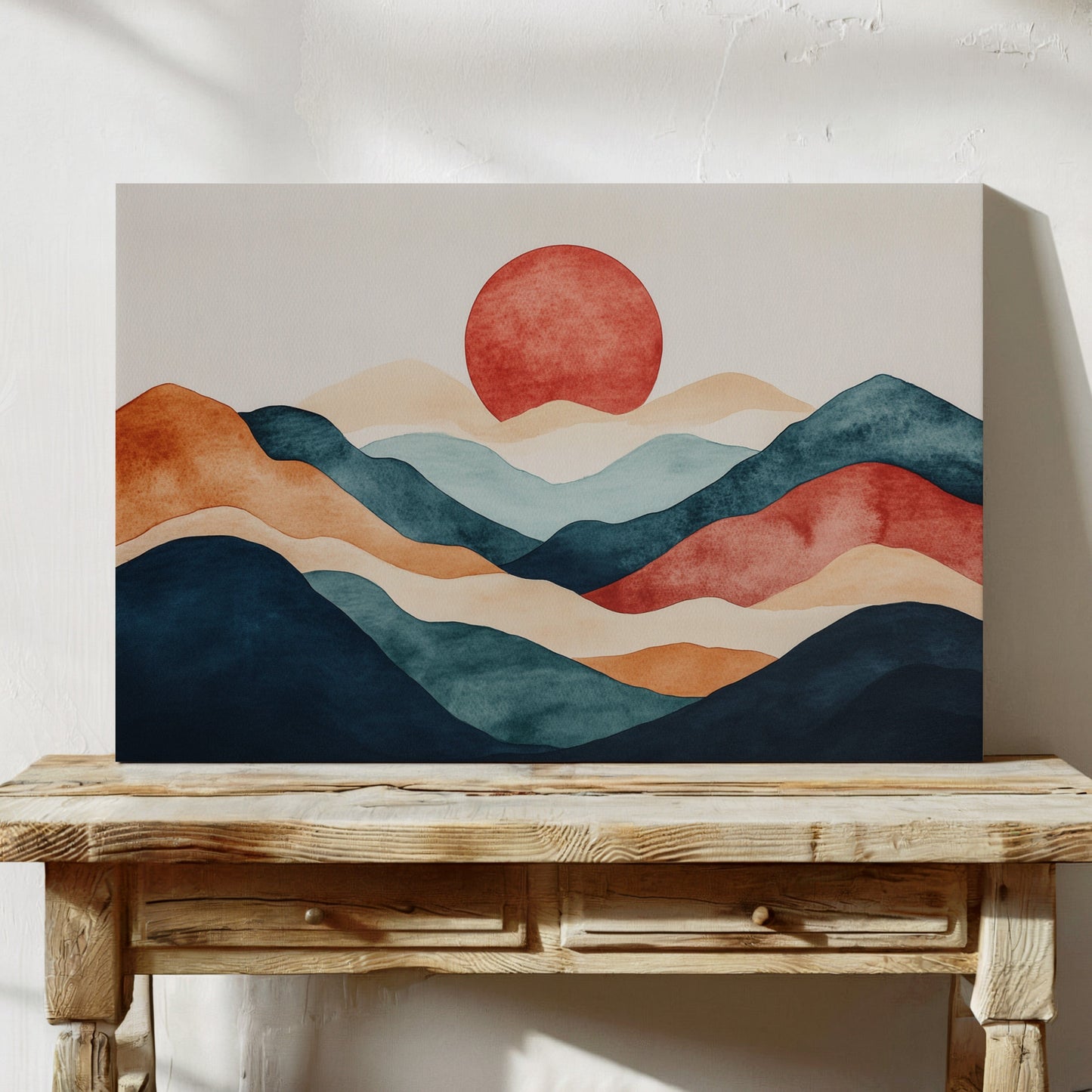 Mountains Flow Like Ocean Waves