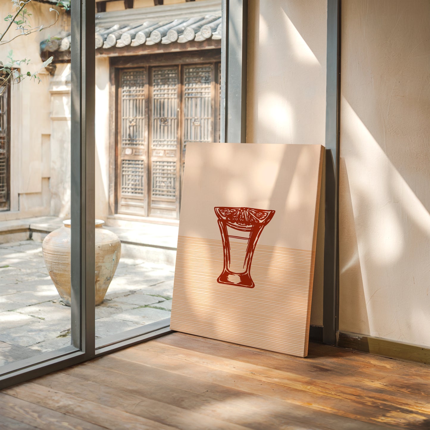 Citrus Memories In Summer Glass