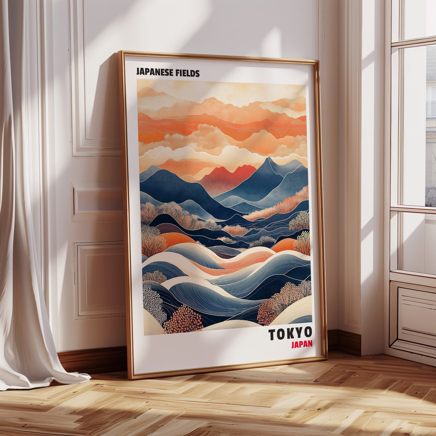 Japanese Fields – A Landscape in Motion