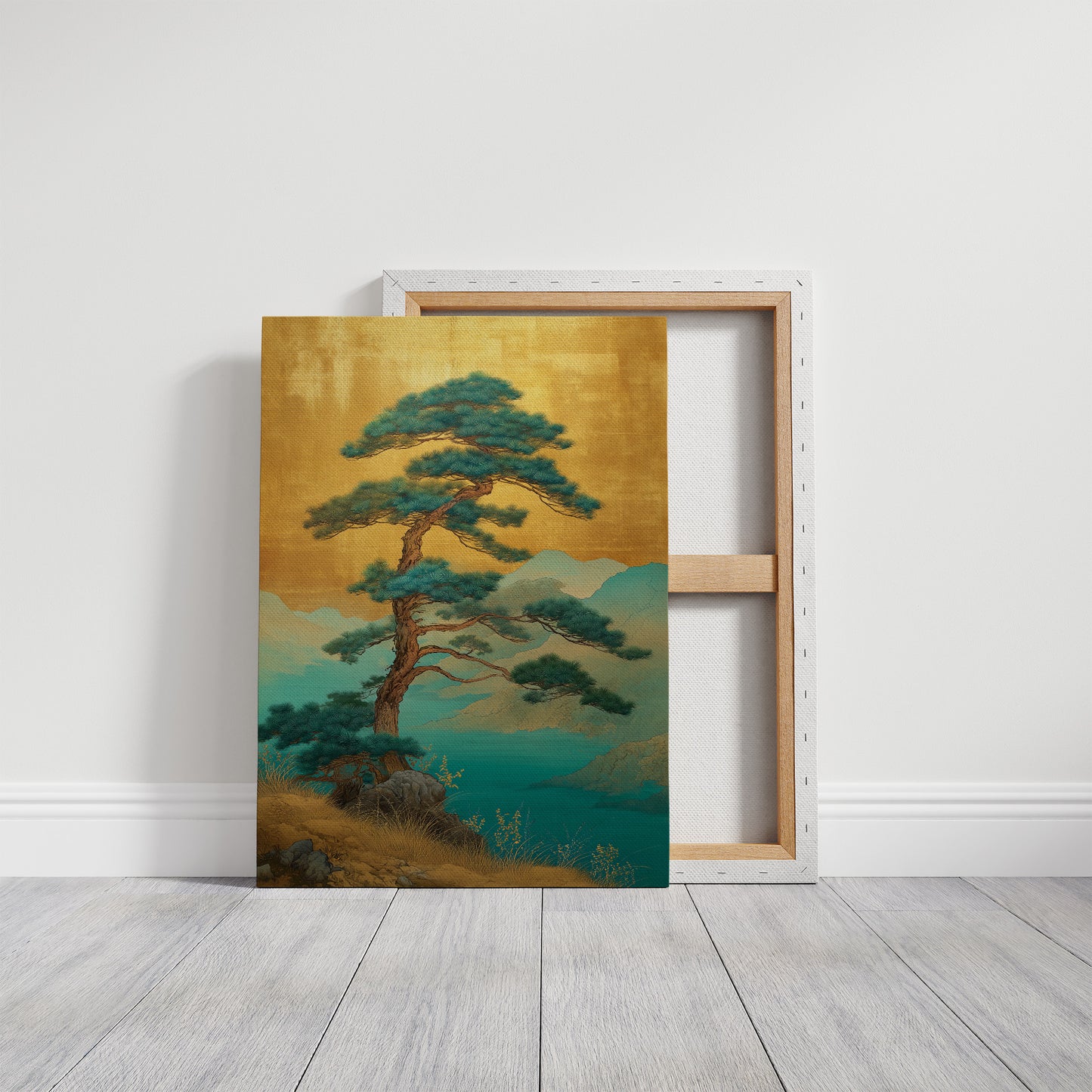 Lone Pine Greets Turquoise Dawn