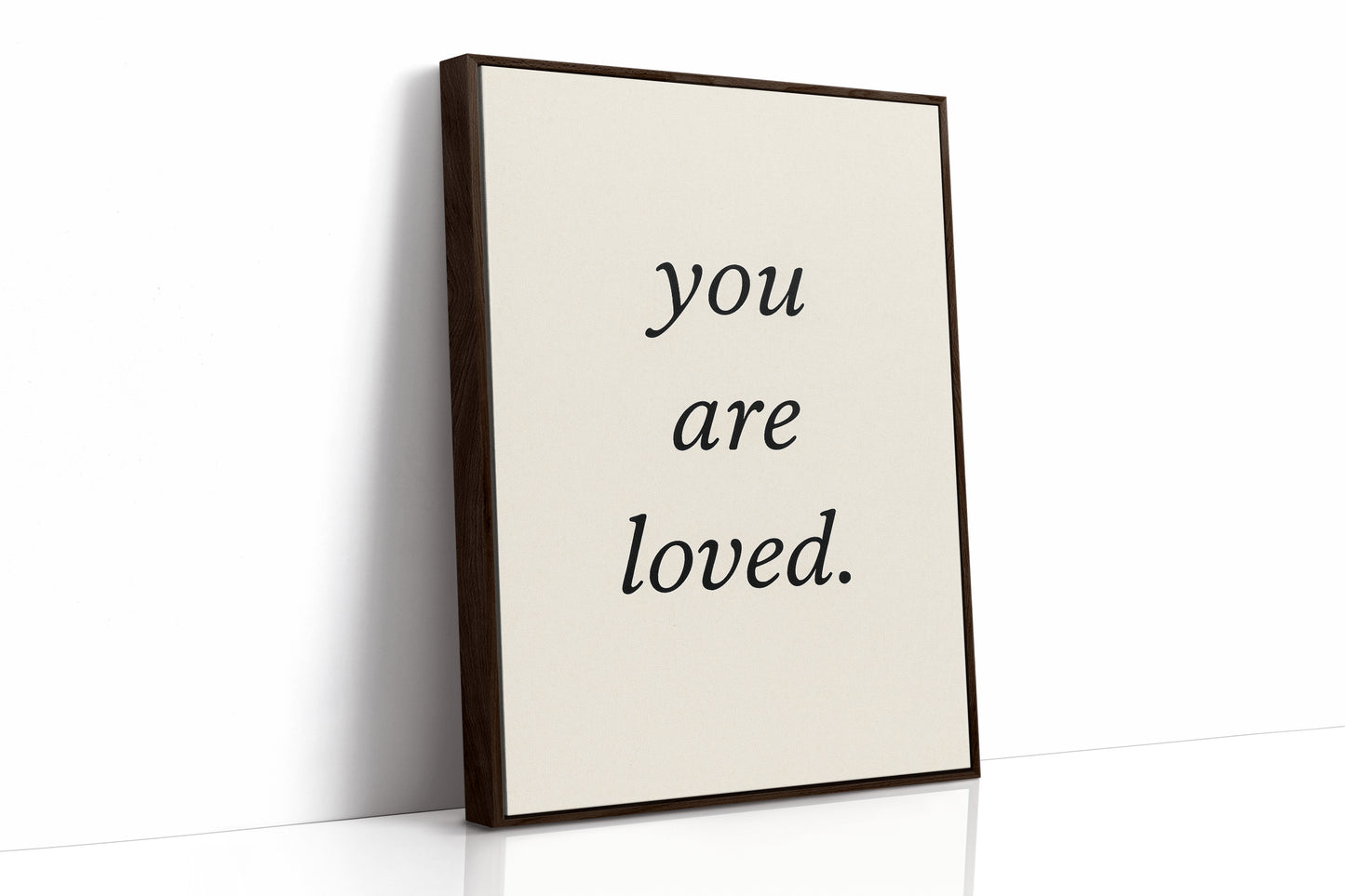 You Are Loved Minimalist Print