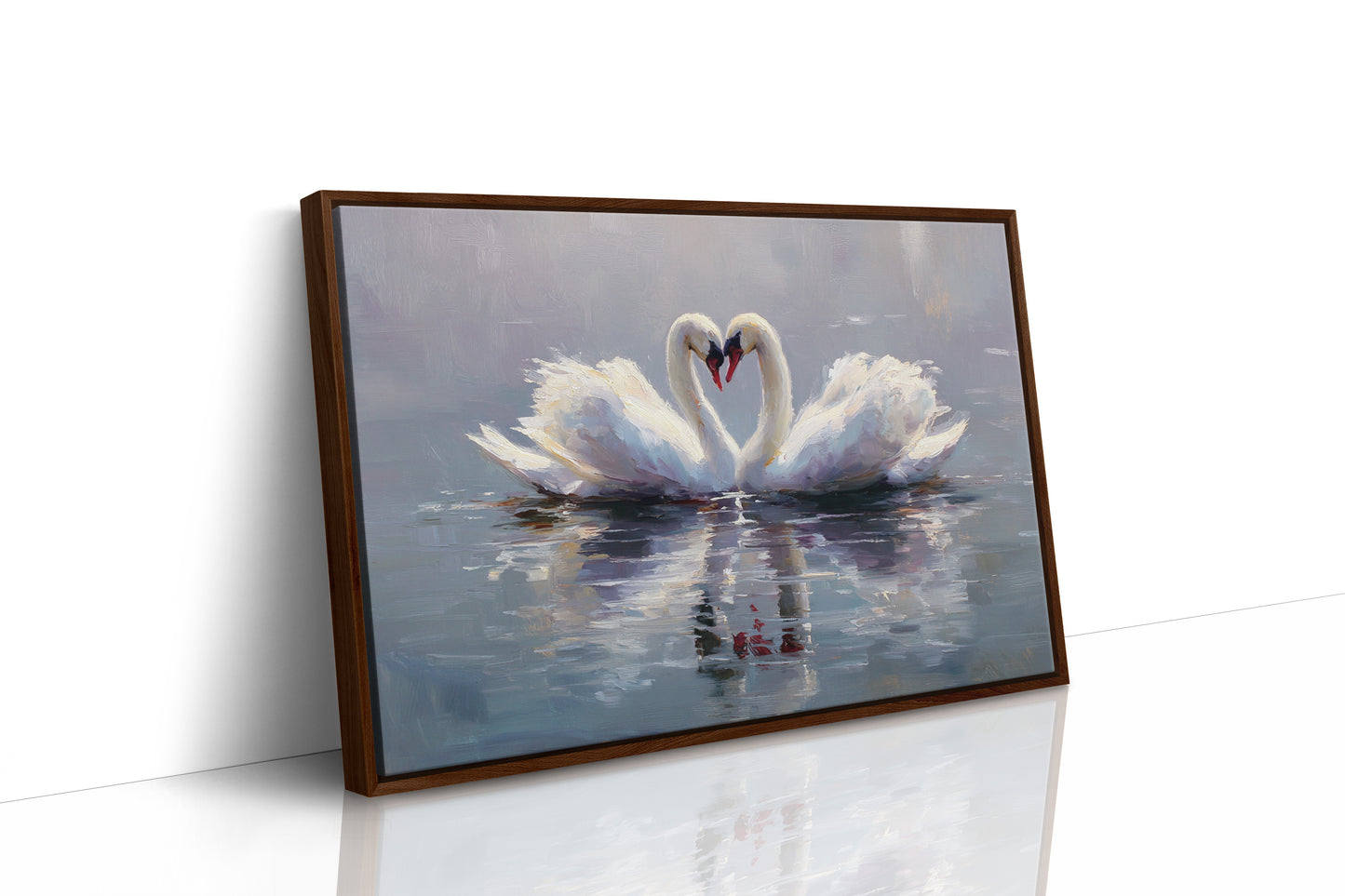 Hearts Entwined Upon Still Waters