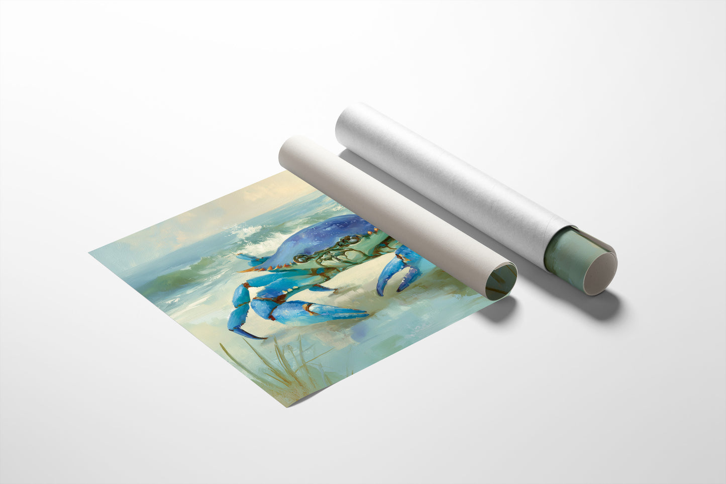 Blue Sentinel Of Tidal Shores