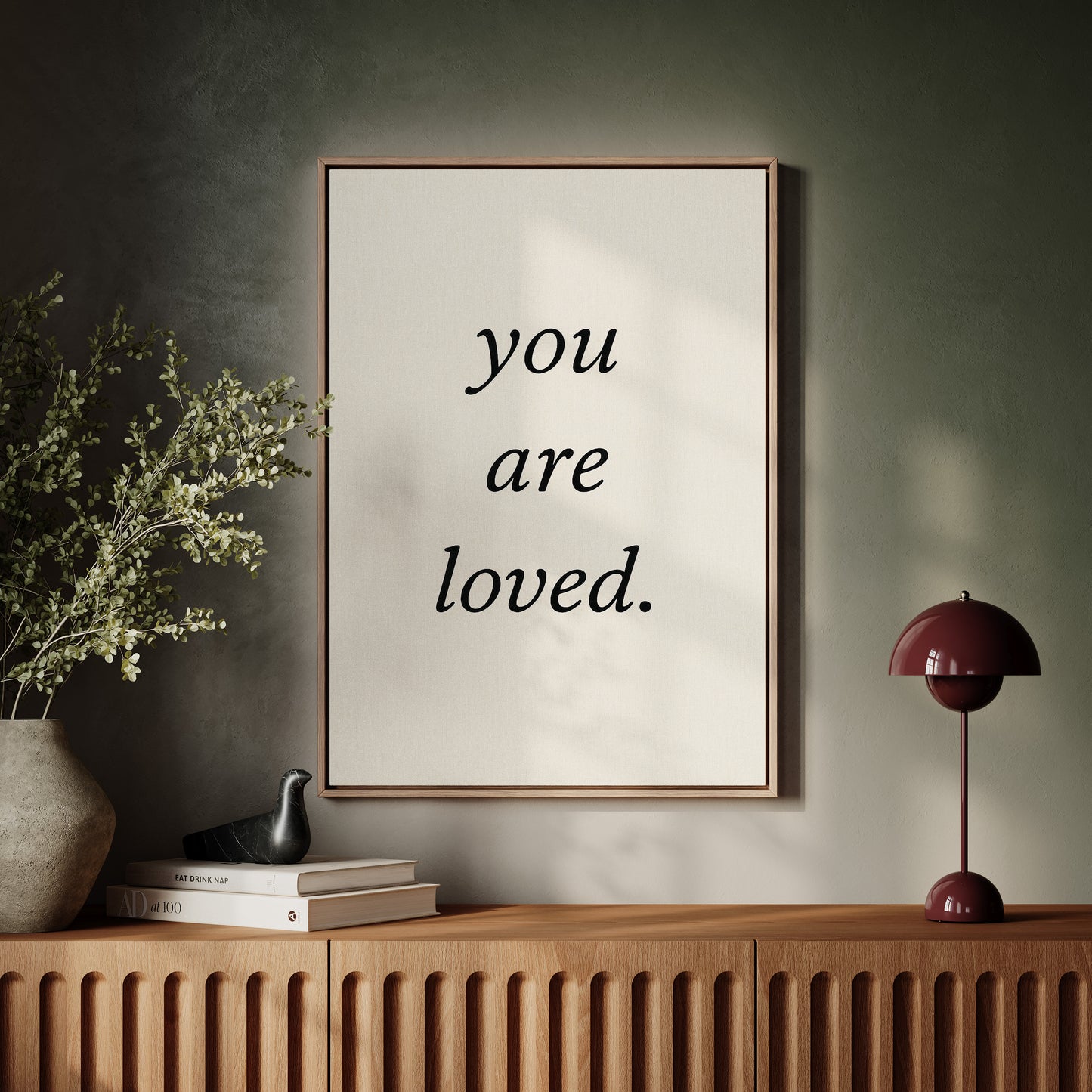 You Are Loved Minimalist Print