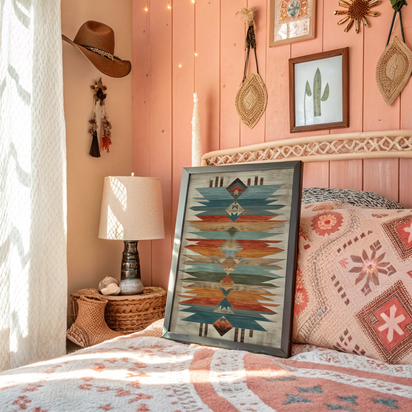 Ancient Stories Painted In Turquoise