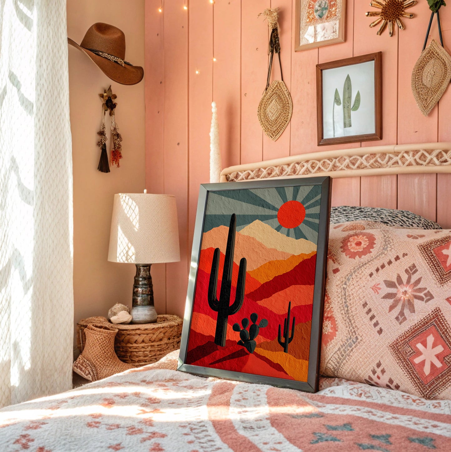 Red Mountains Sing Desert Sunlight