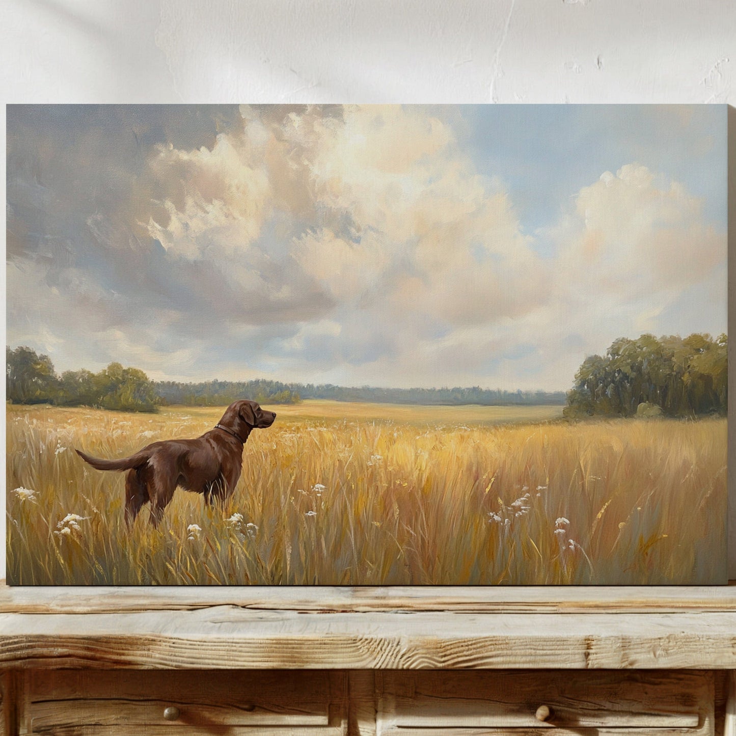 Summer Fields Call Their Faithful Friend