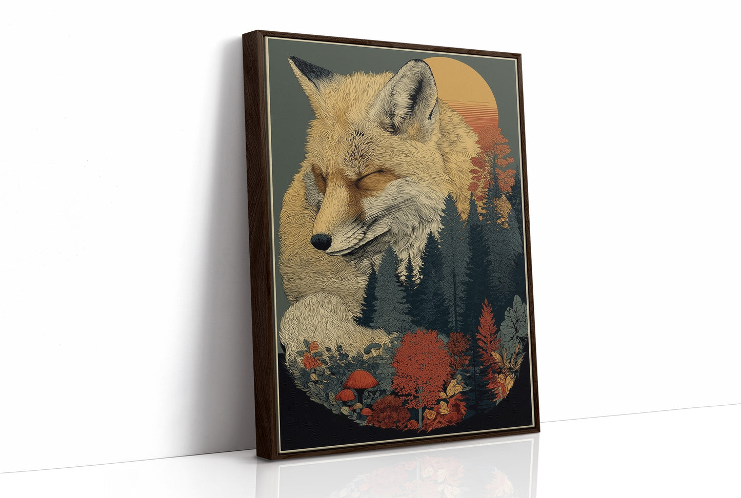 The Forest Dreaming Through the Fox