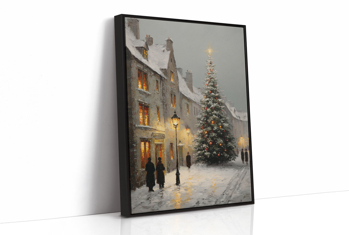 Winter Streets Glow With Promise