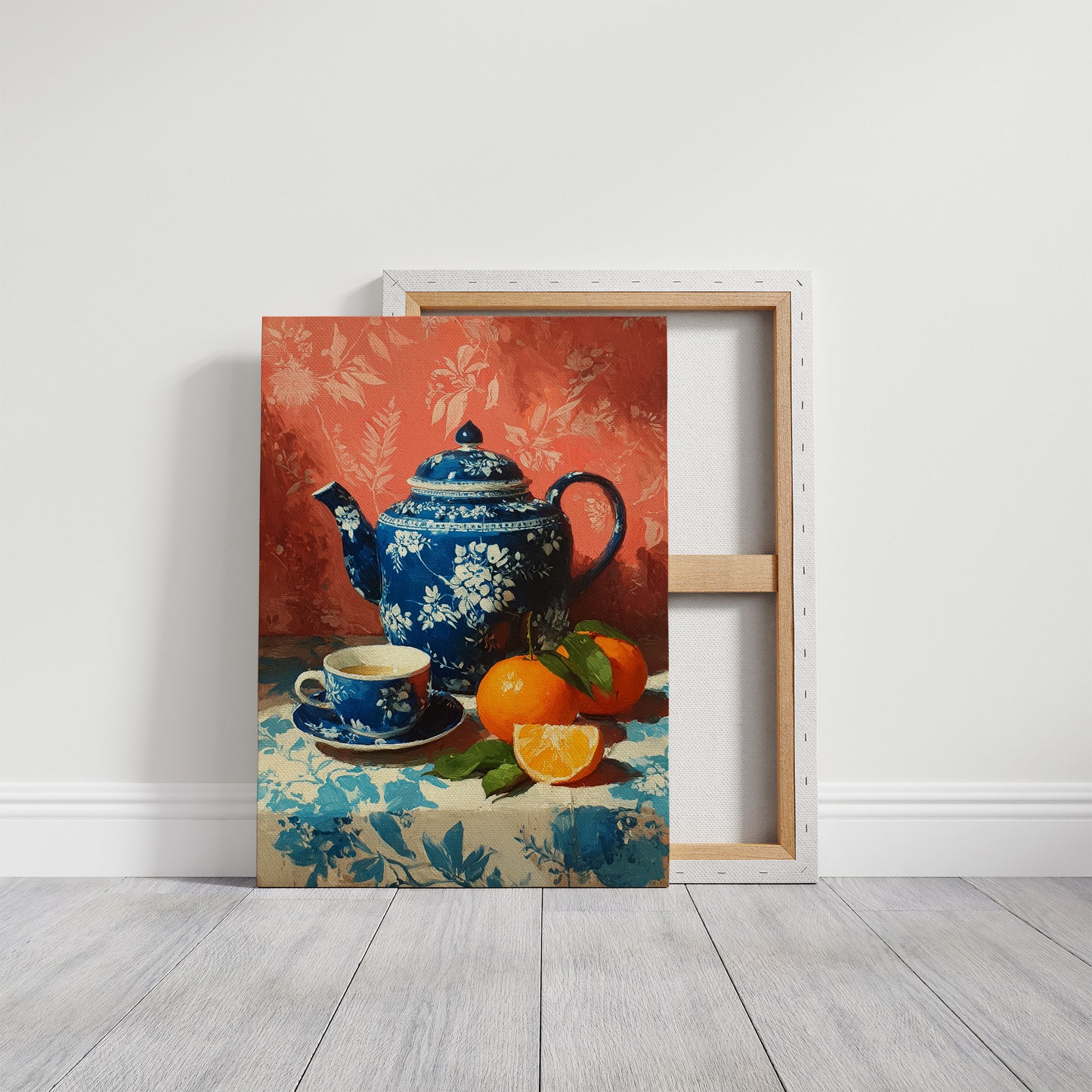 Blue China and Clementines