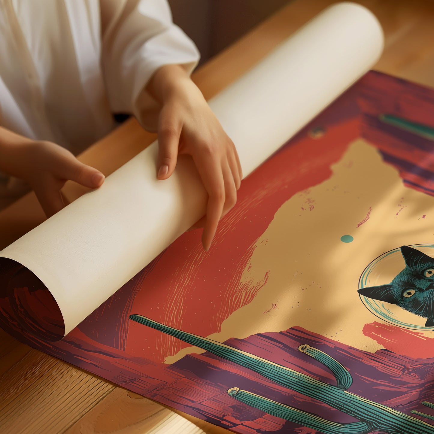 Guardian Of The Crimson Canyon