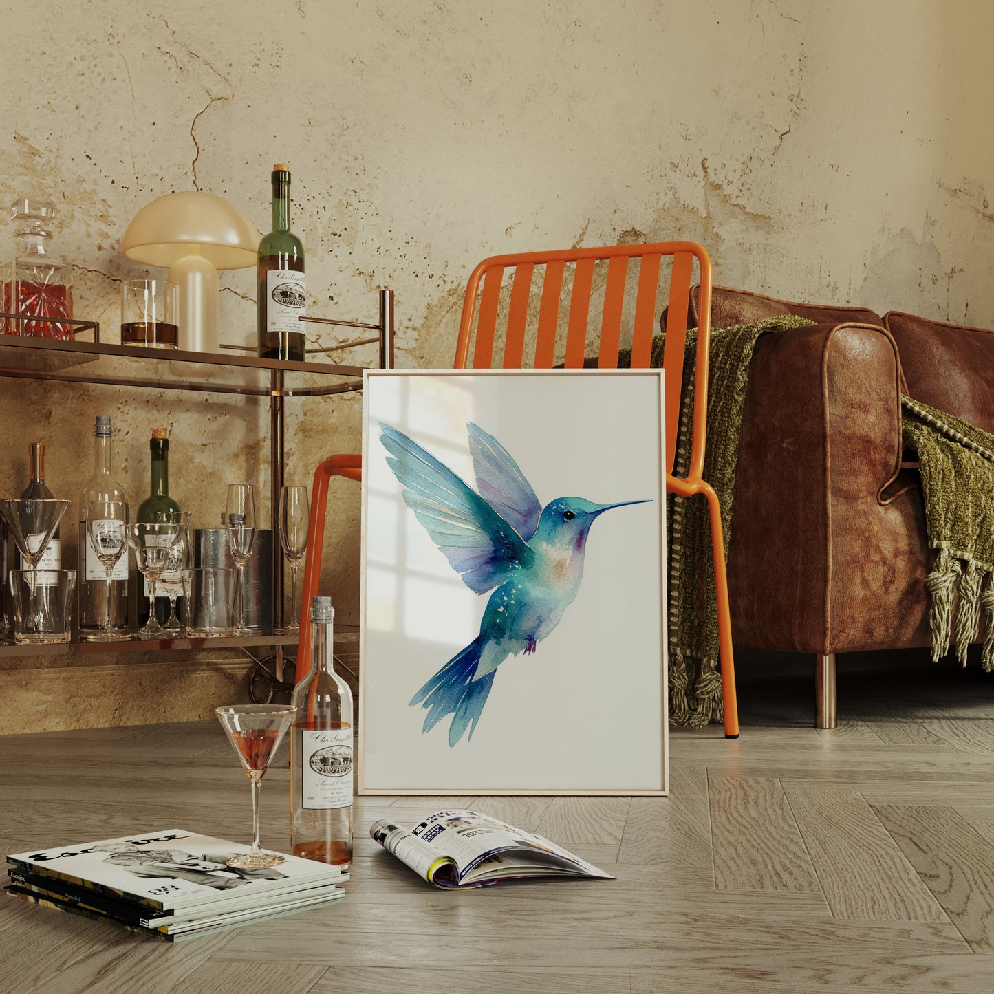 A Dance of Colors in Flight