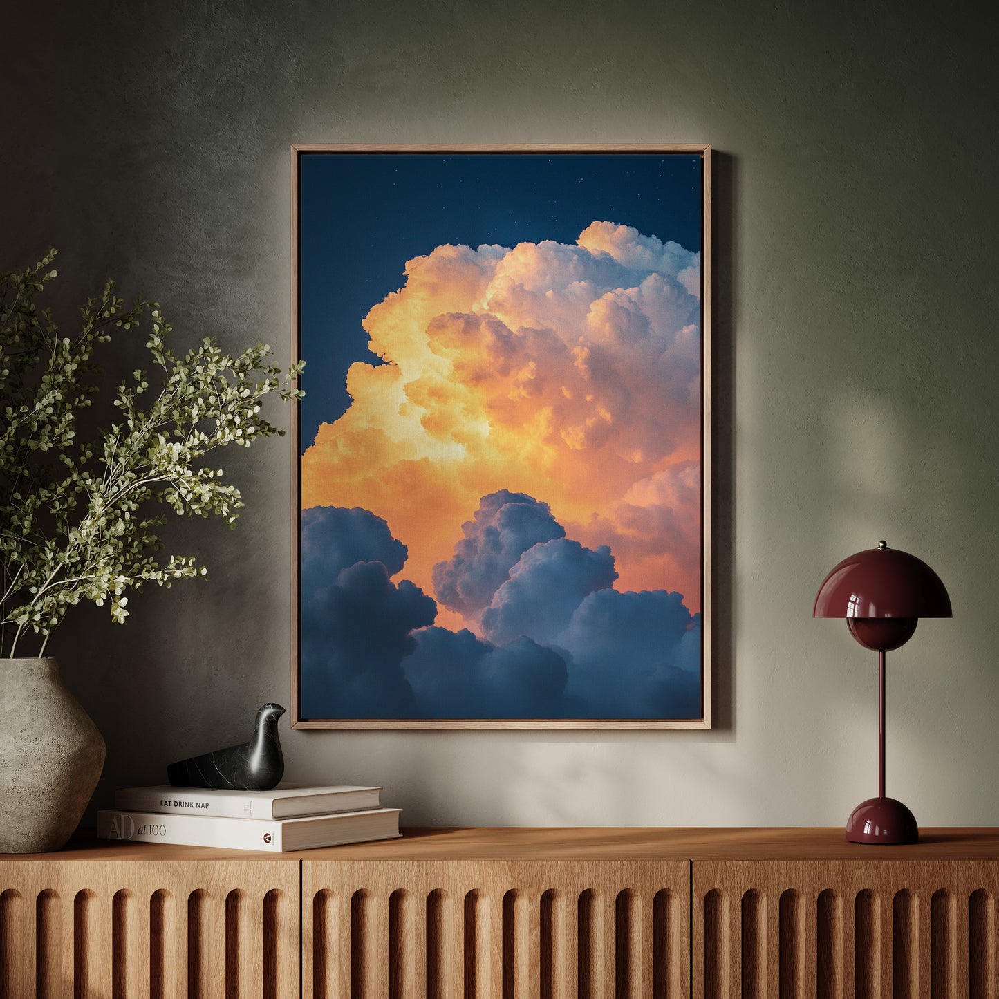 Celestial Fire at Dusk