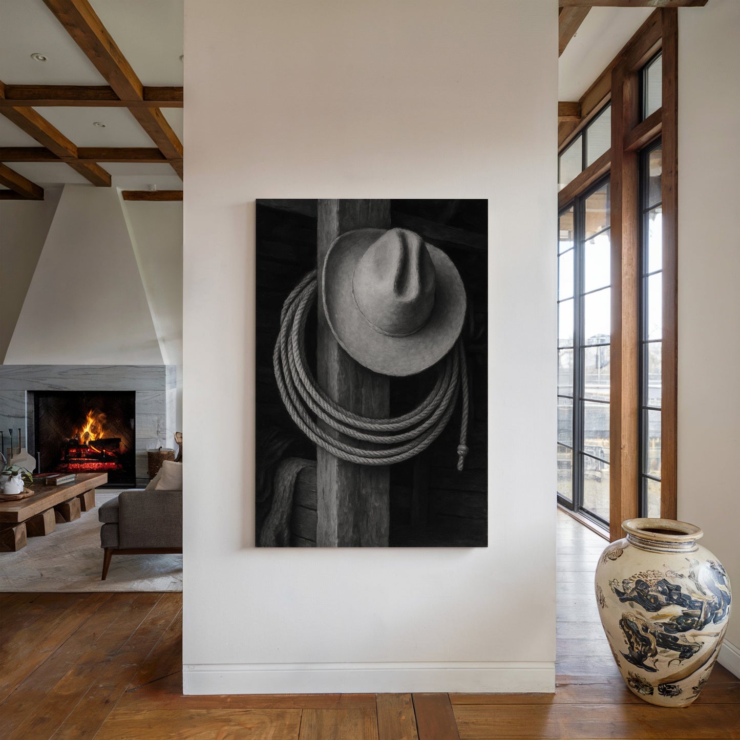 Cowboy Hat and Lasso