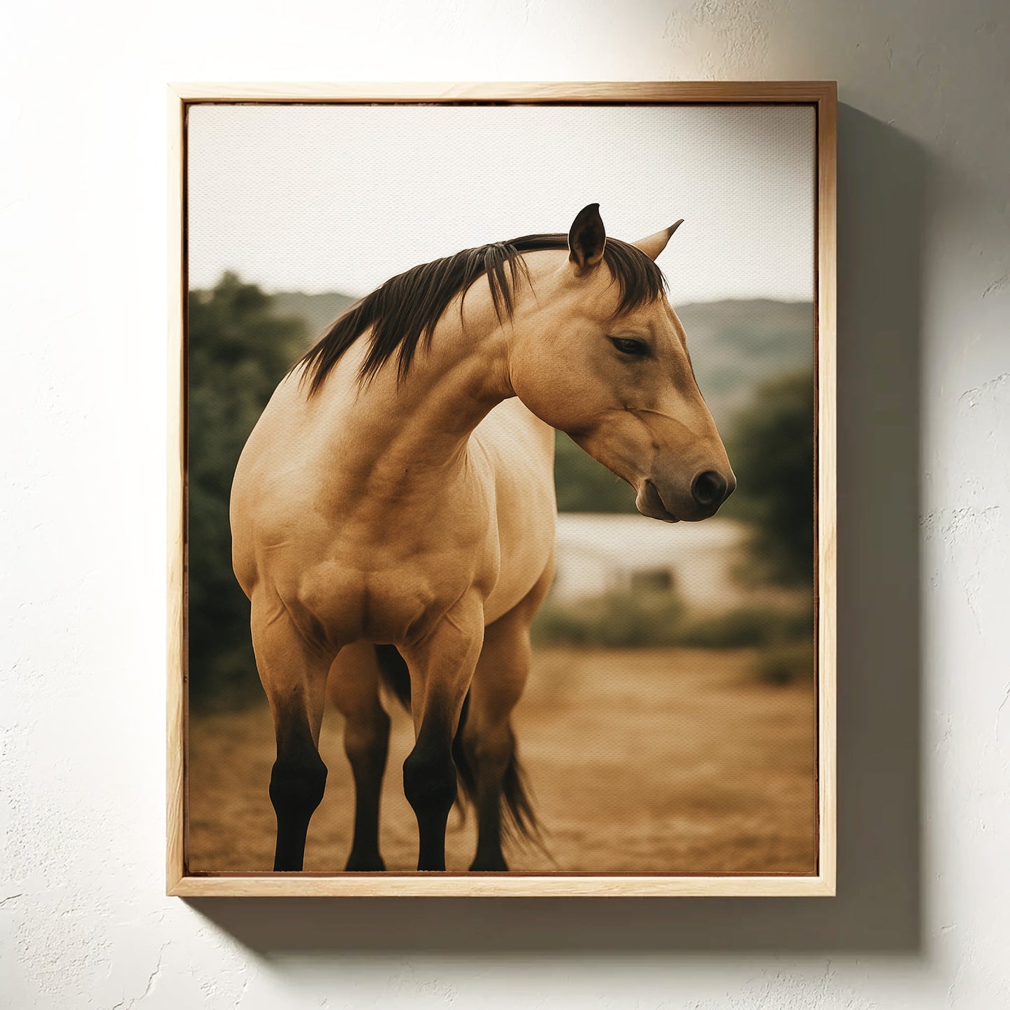 Buckskin Beauty in the Evening Light