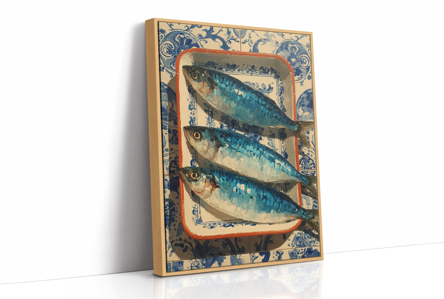 Sardines on Azulejo