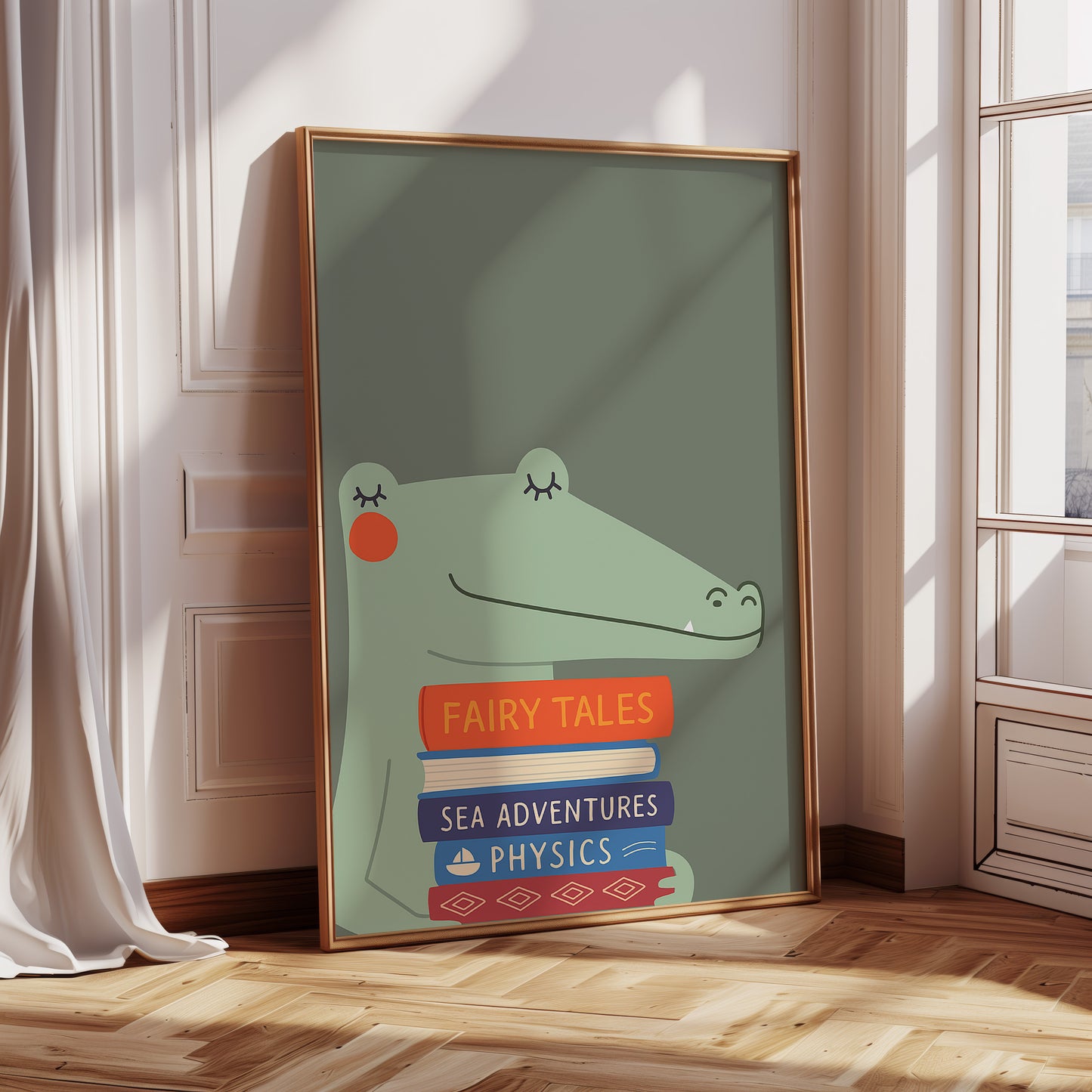 Bookish Gator Dreams of Fairy Tales