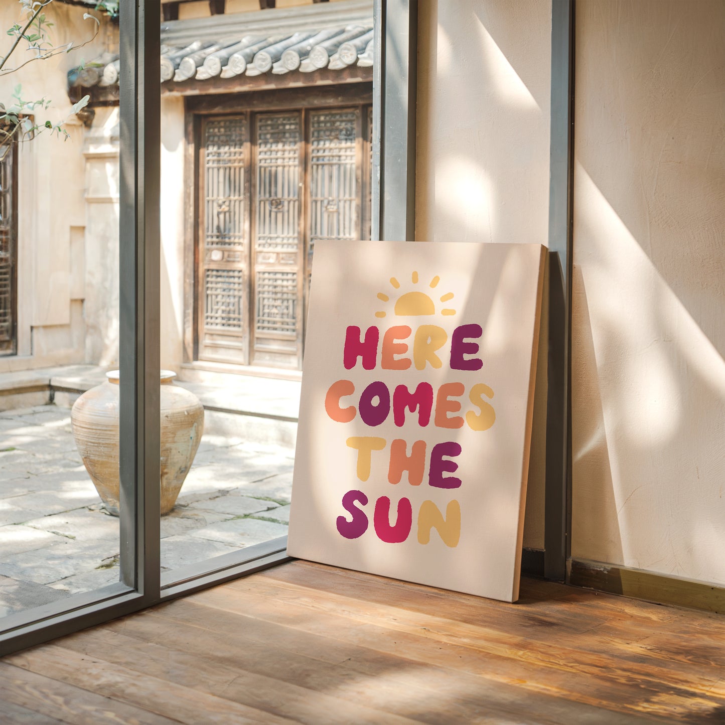 Sunrise Letters Sing Their Joy