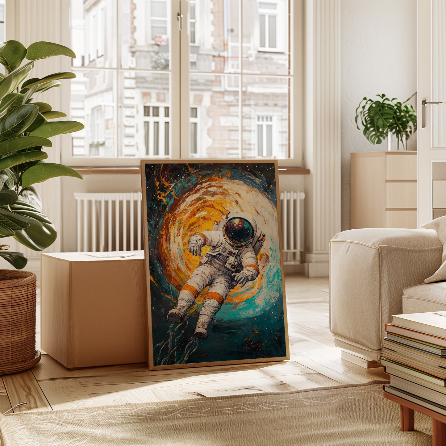 Astronaut in the Colorstorm