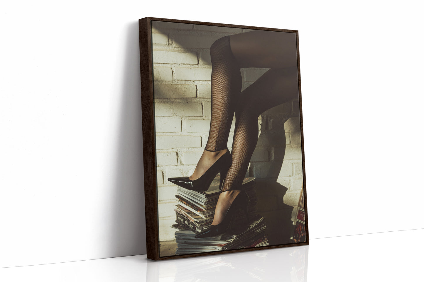 Vinyl Stacks and Velvet Legs