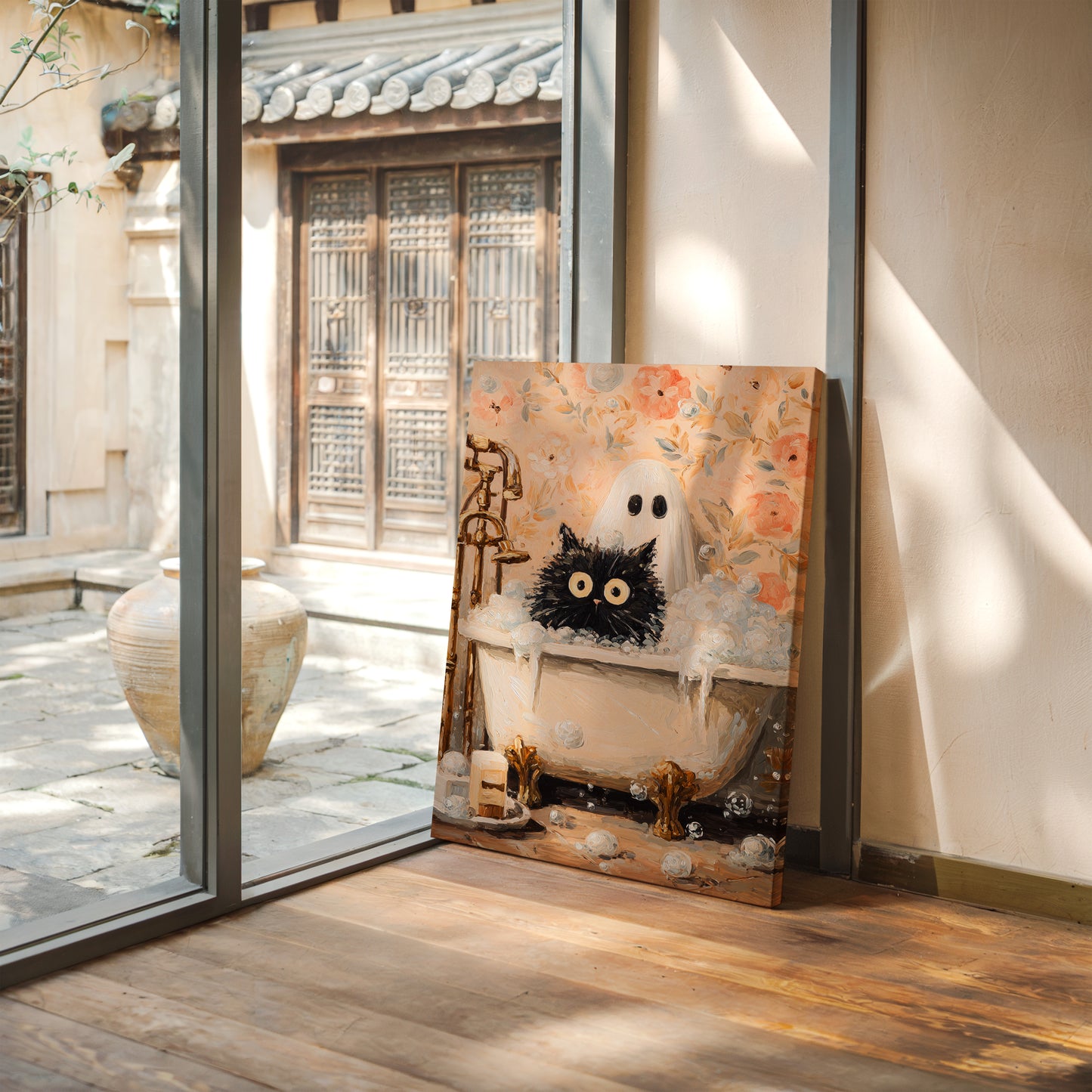 A Sudsy Reunion in the Tub