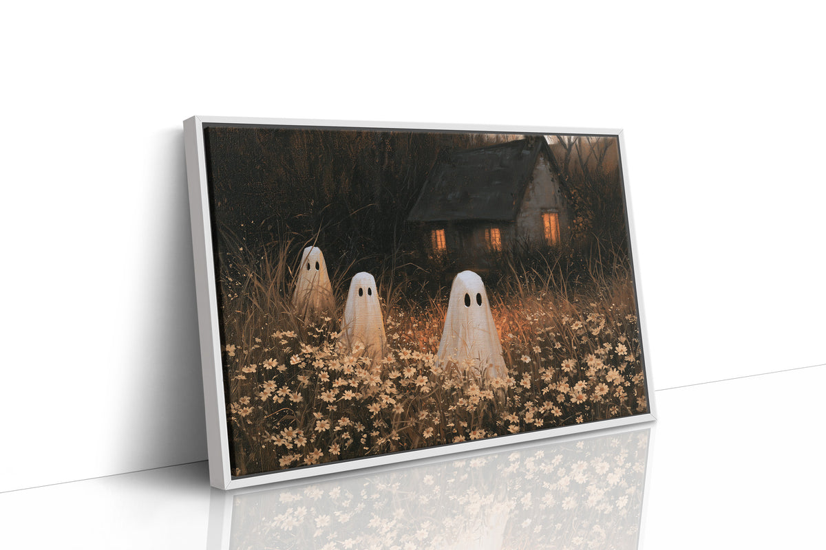 Three Ghosts Walk Into a Meadow