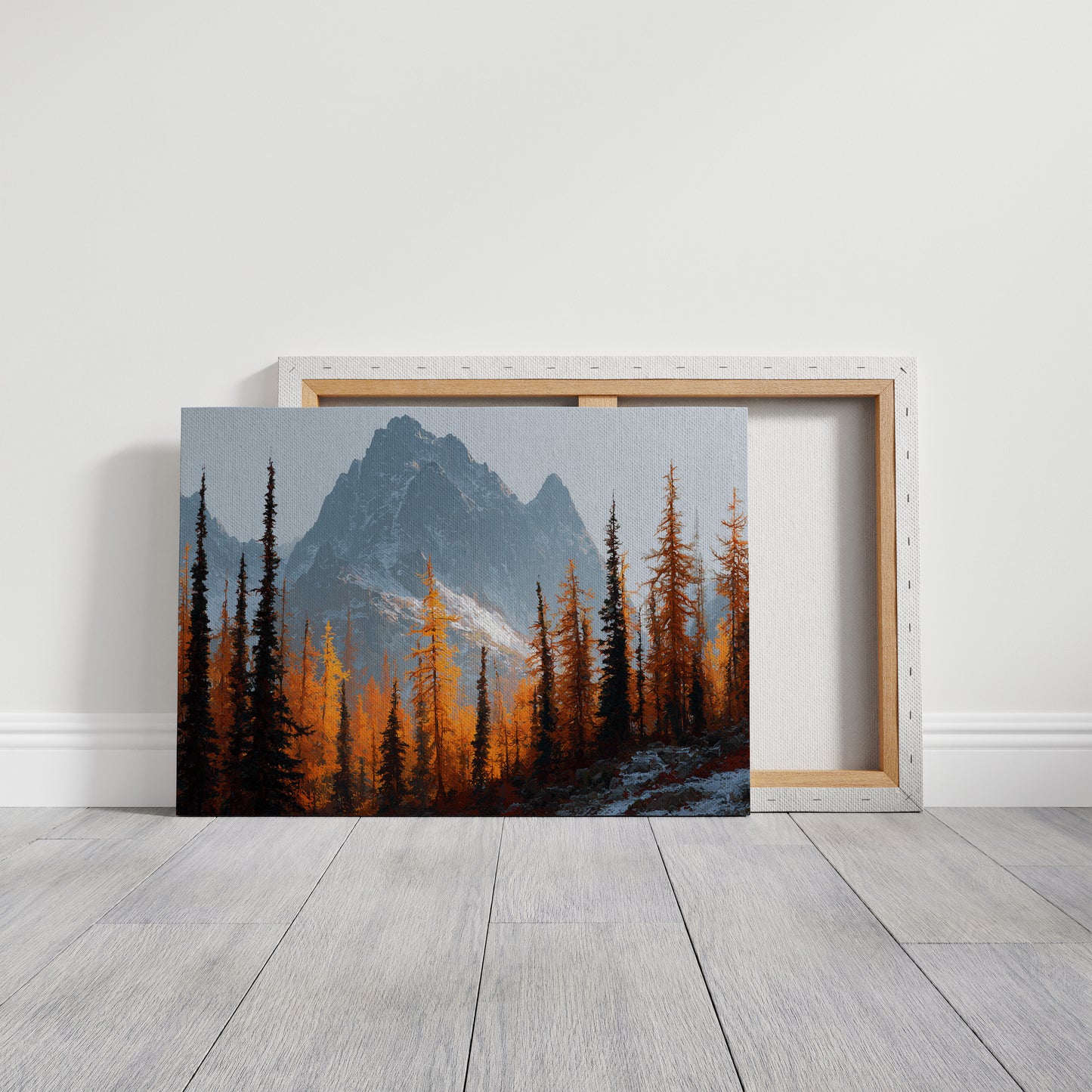 Autumn Fire Meets Mountain Frost