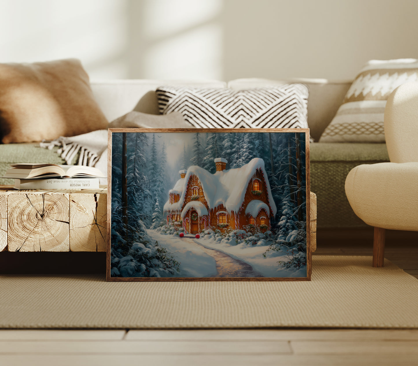 Gingerbread Dreams In Winter Woods