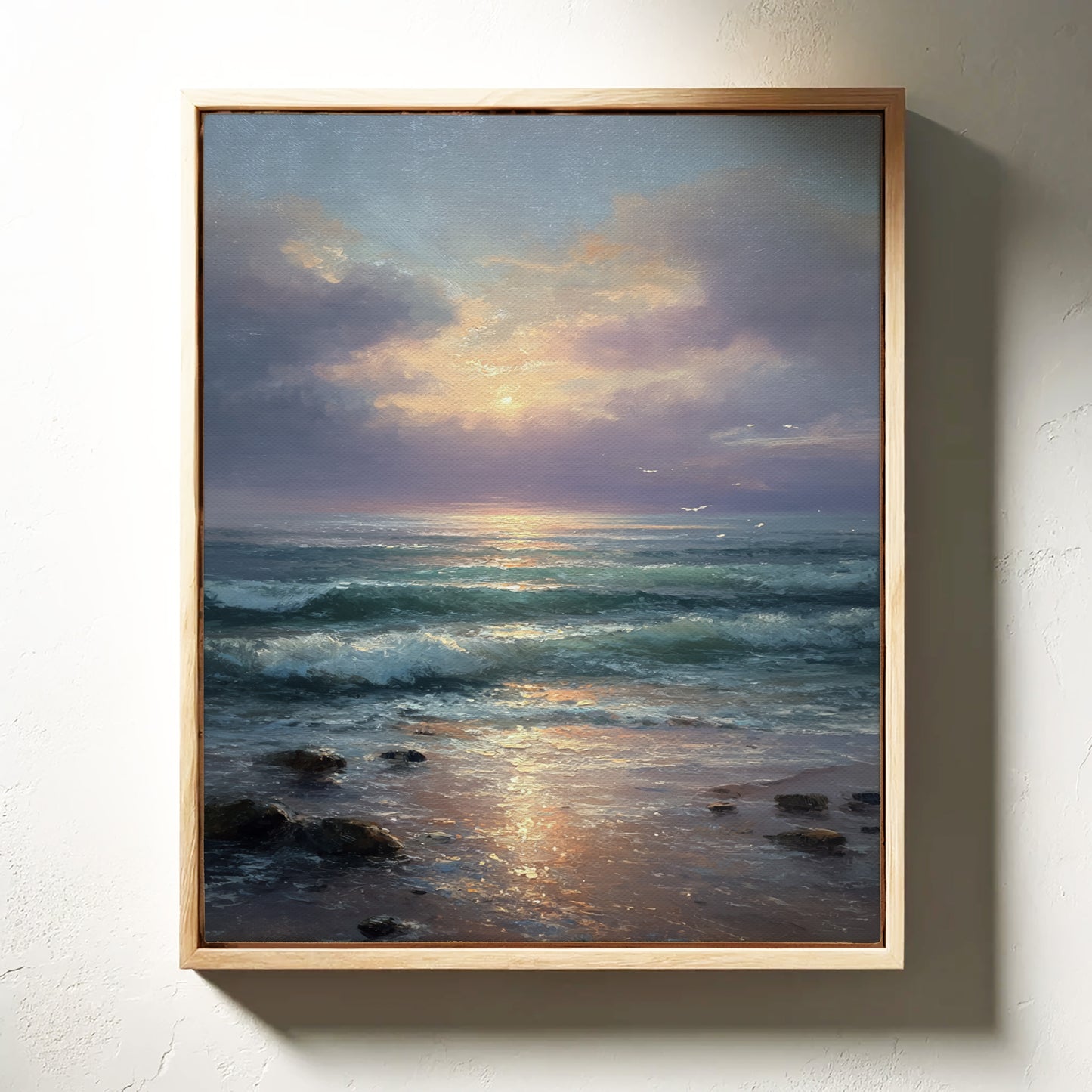 Tide's Embrace at Dusk