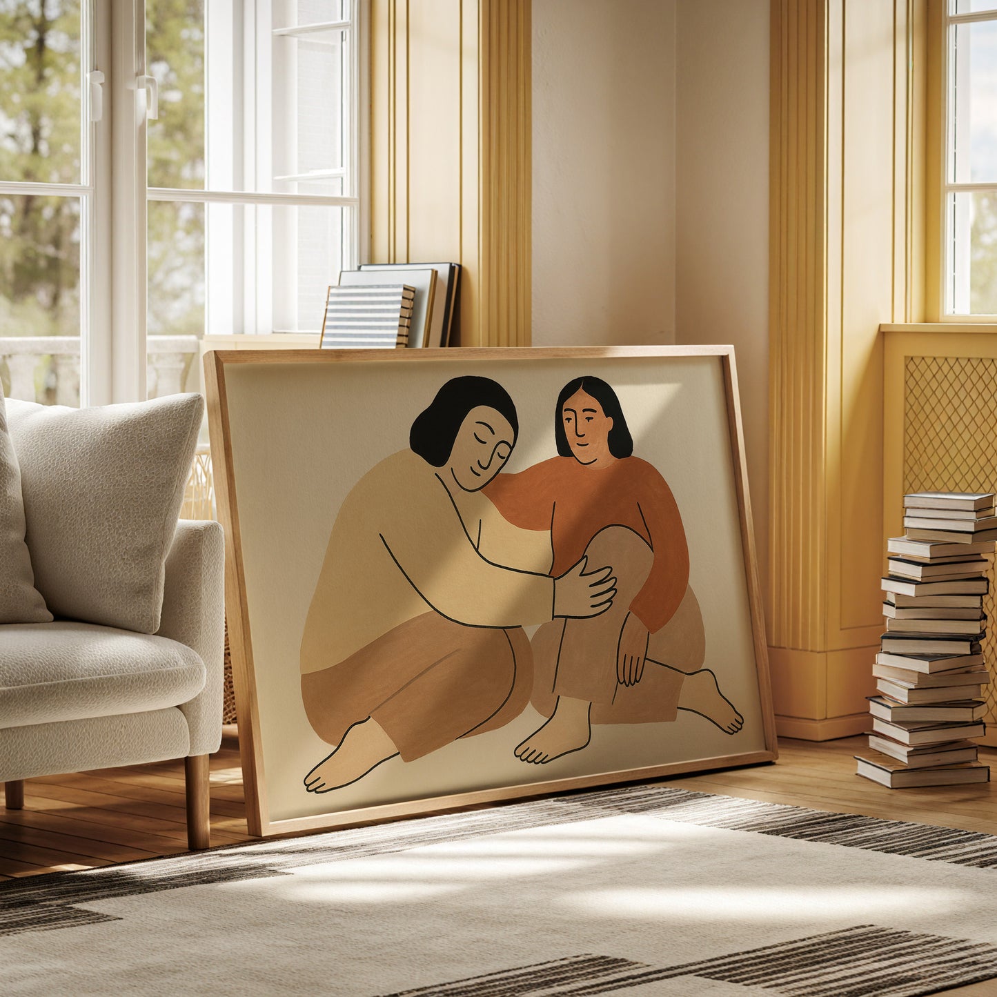 In Gentle Company Friendship Print