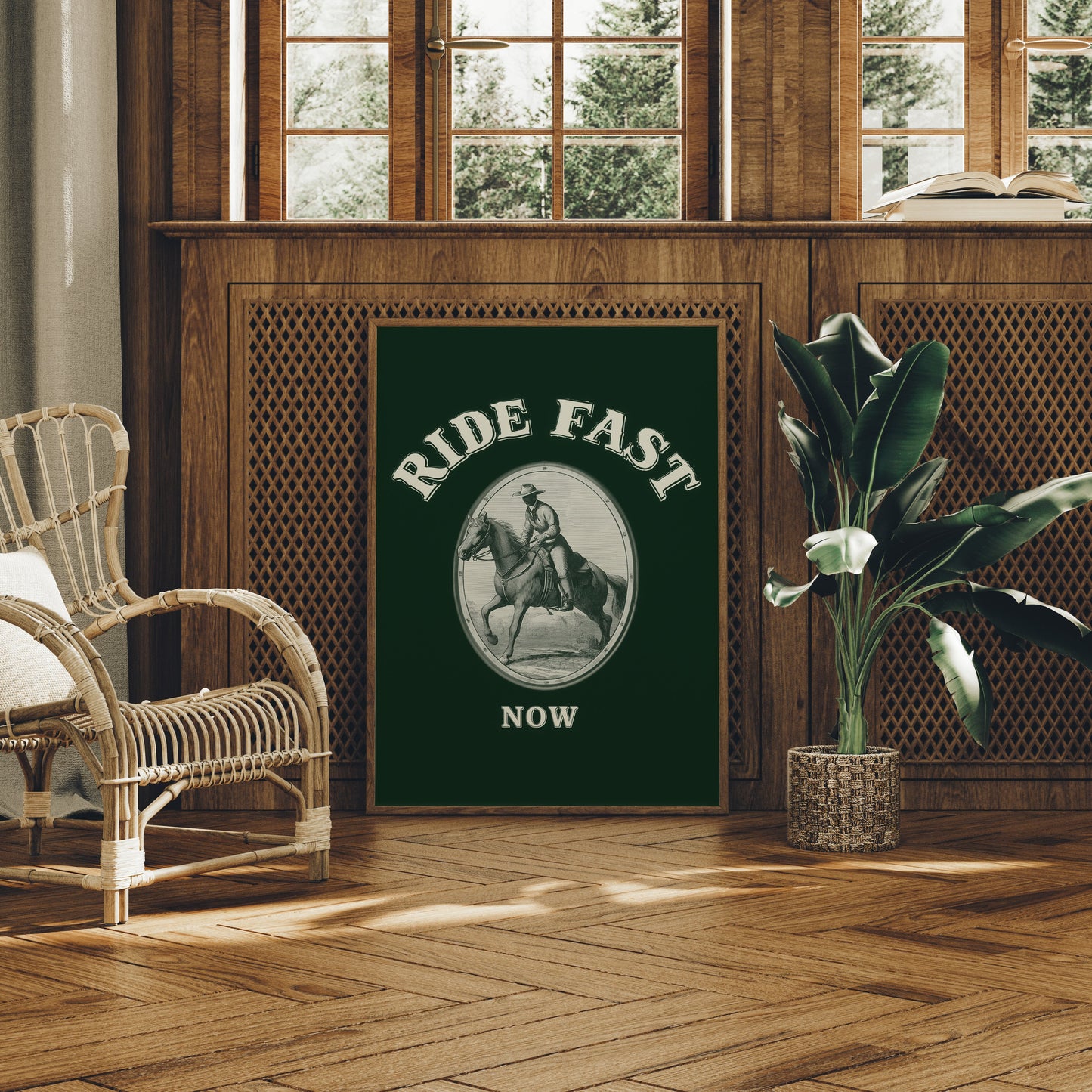 Saddles Call Through Ancient Dust