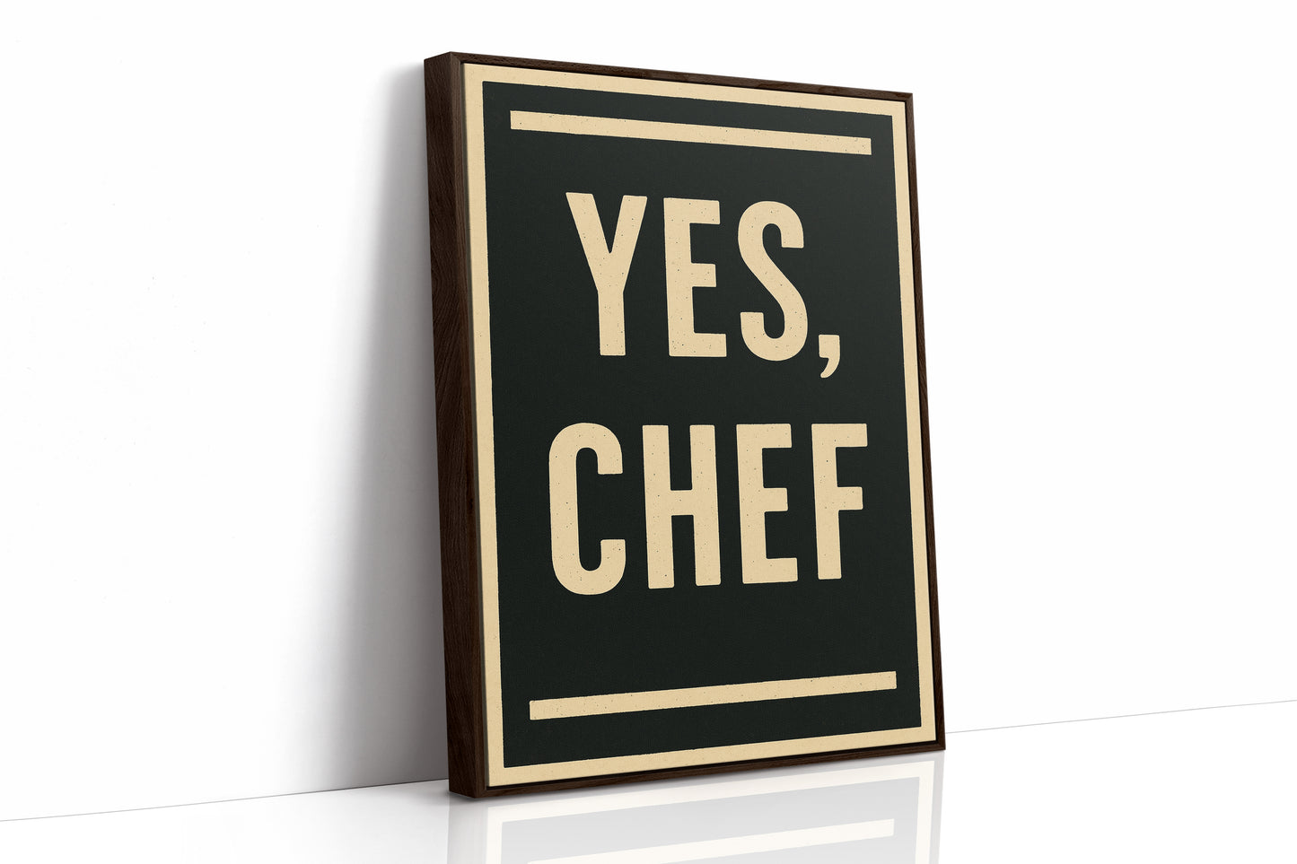 Yes Chef Kitchen Command Print