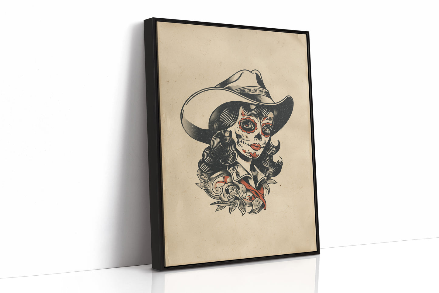 Roses Bloom Under Desert Stars