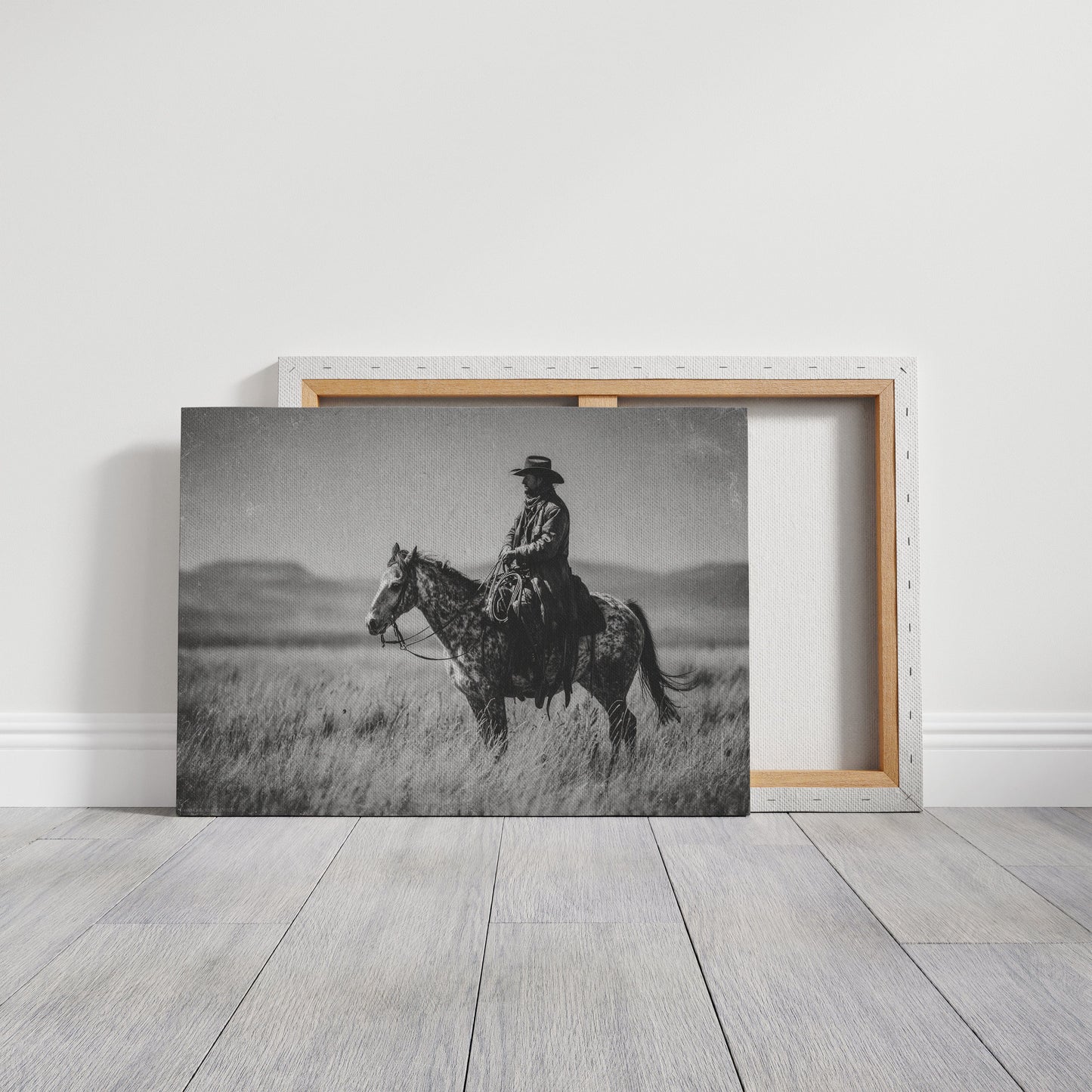 Prairie Dawn Rides Speckled Grace