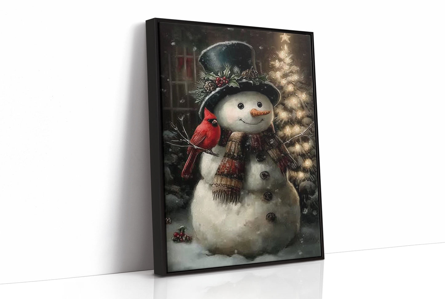 Winter Friends Share Midnight Stories