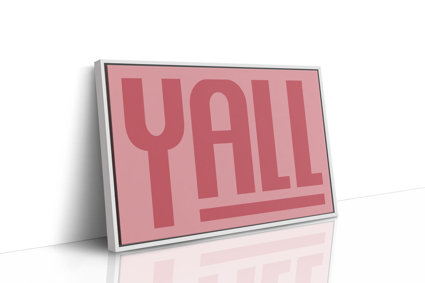 Yall Southern Charm Print in Pink
