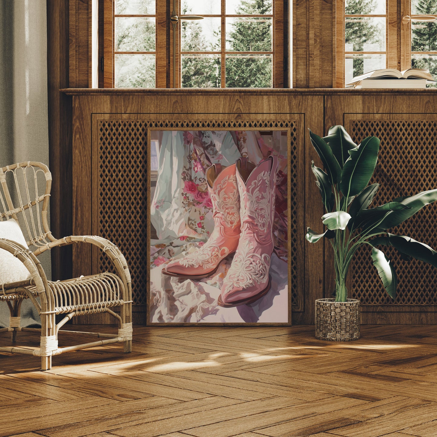 Roses Dance On Wedding Boots