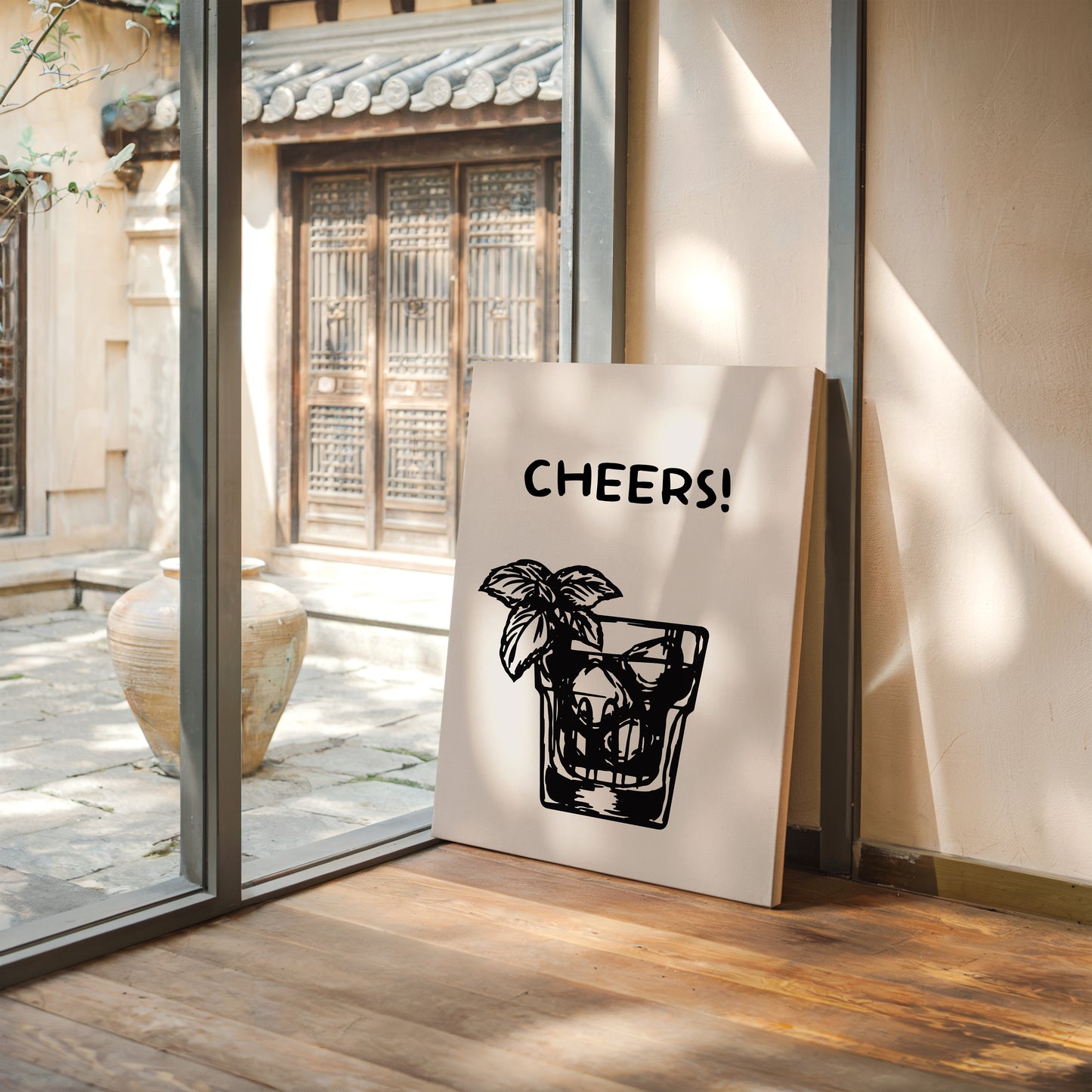 Mint Leaves Toast Summer Nights