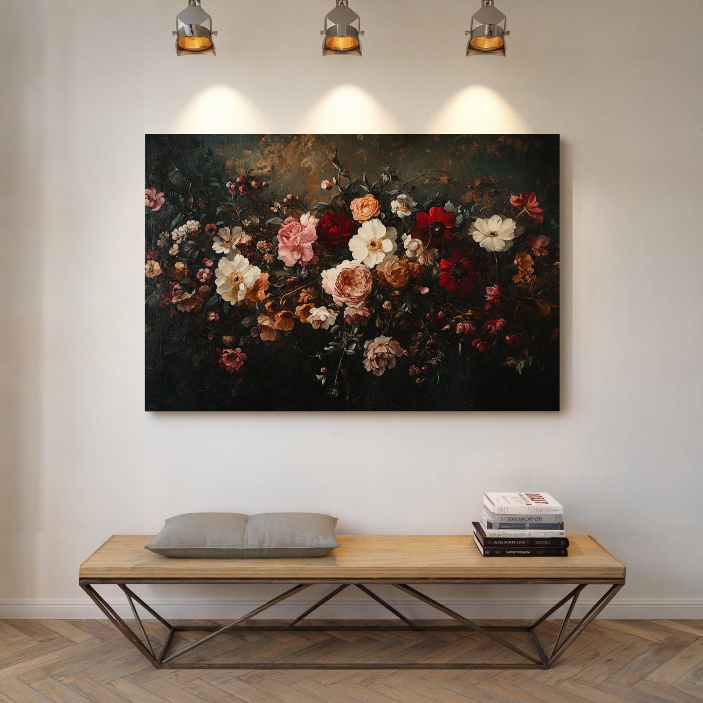 Moonlit Blooms Tell Ancient Tales