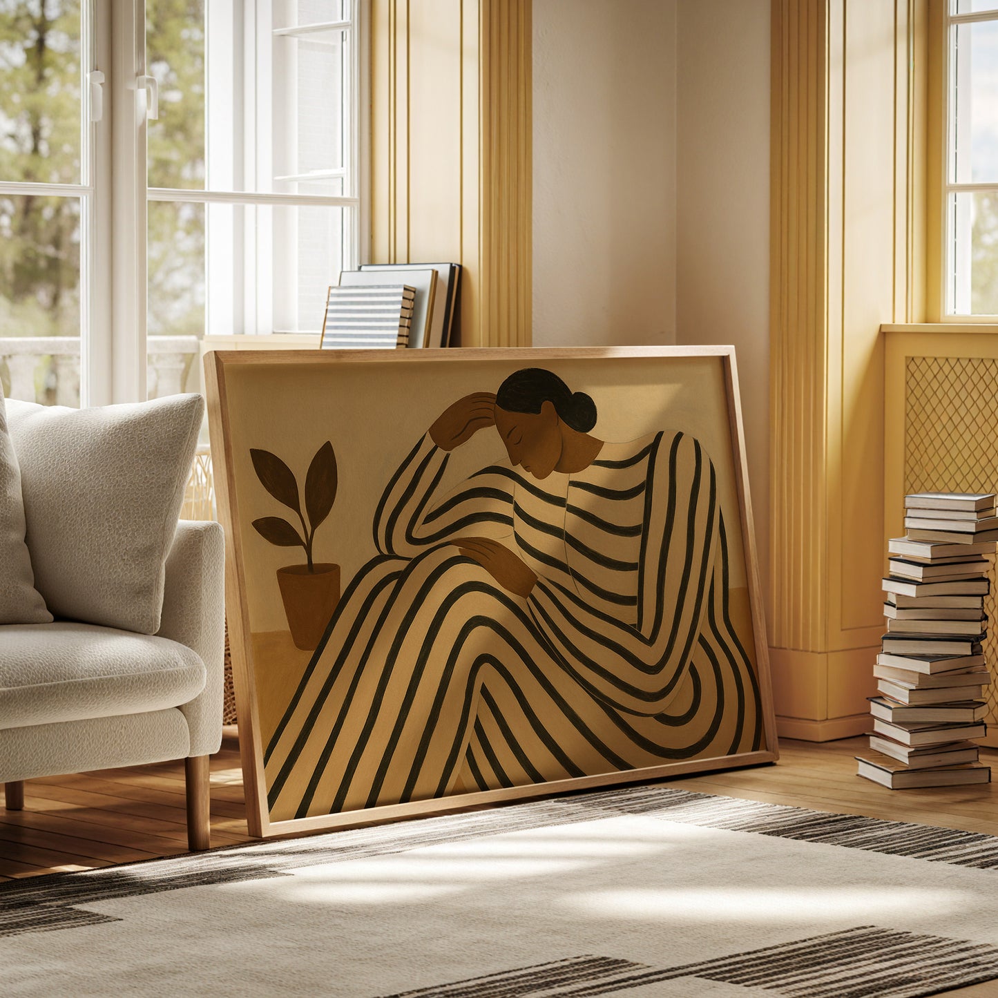 Striped Silence and Stillness