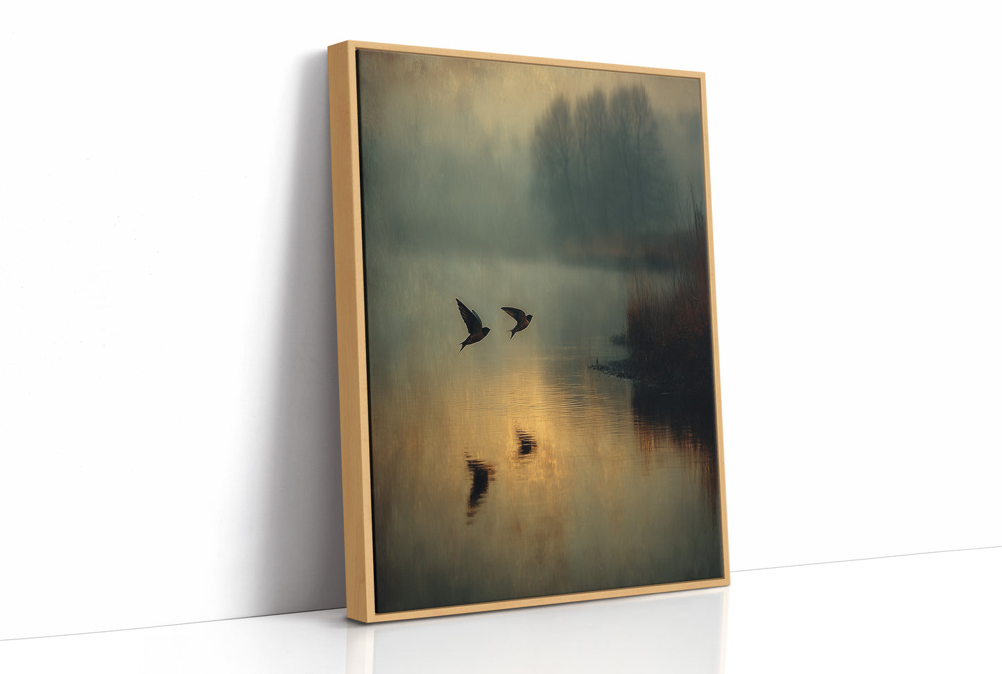 They Flew Low Over Still Water