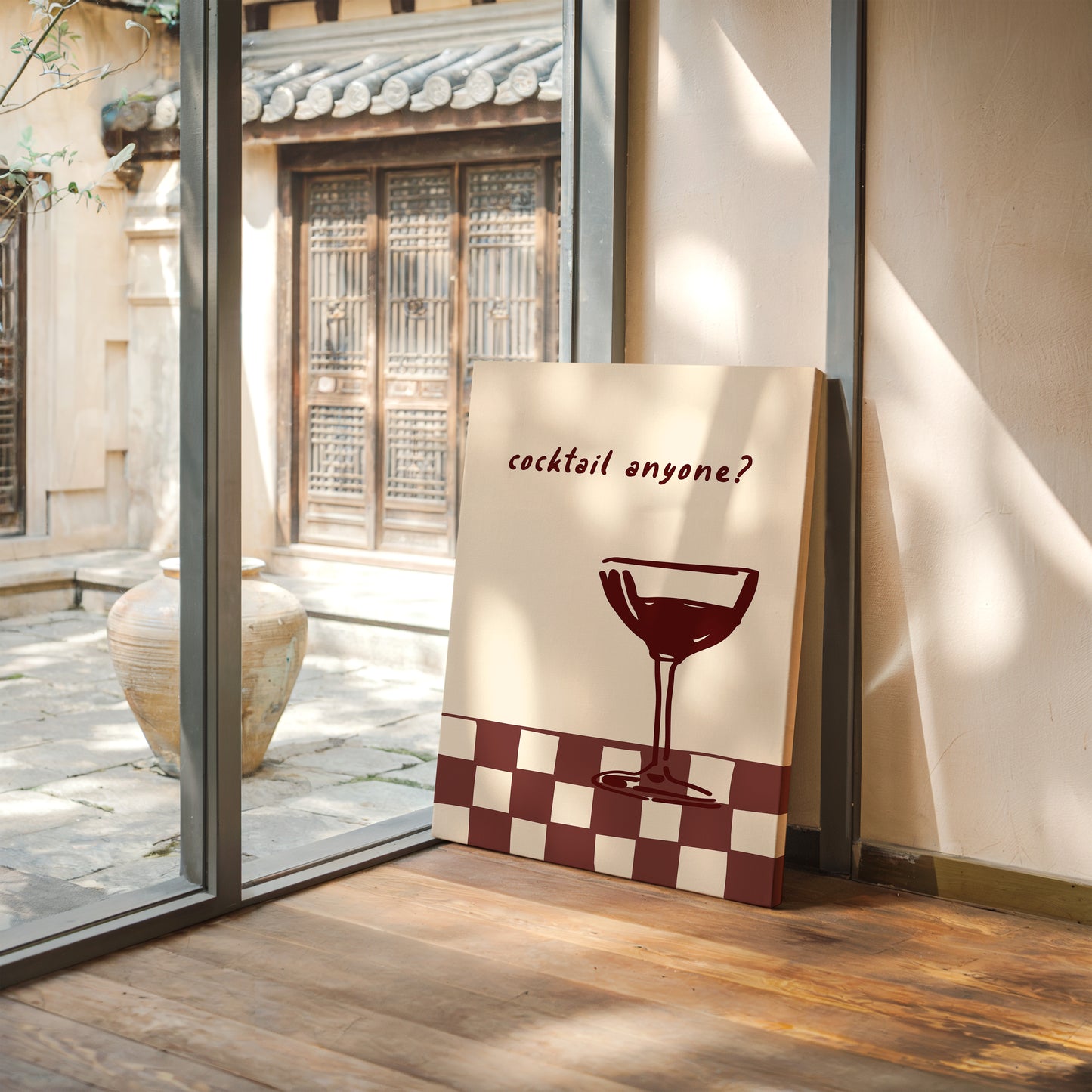 Martini Invites Evening To Begin